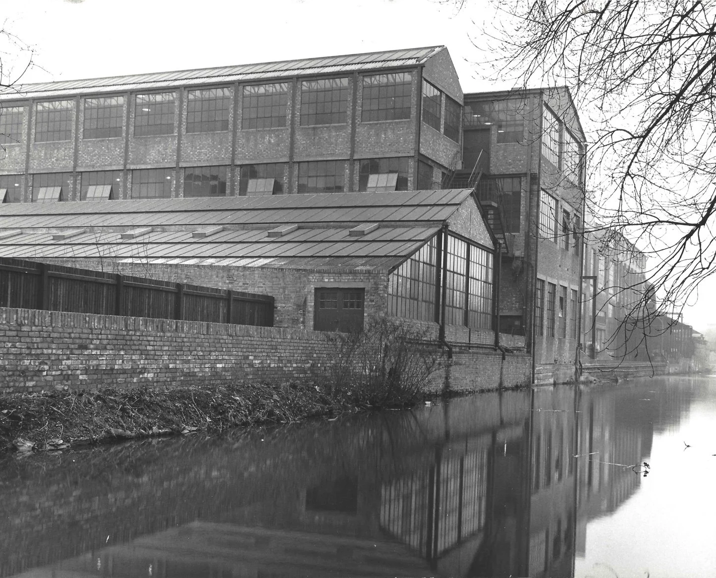 Factory canal view