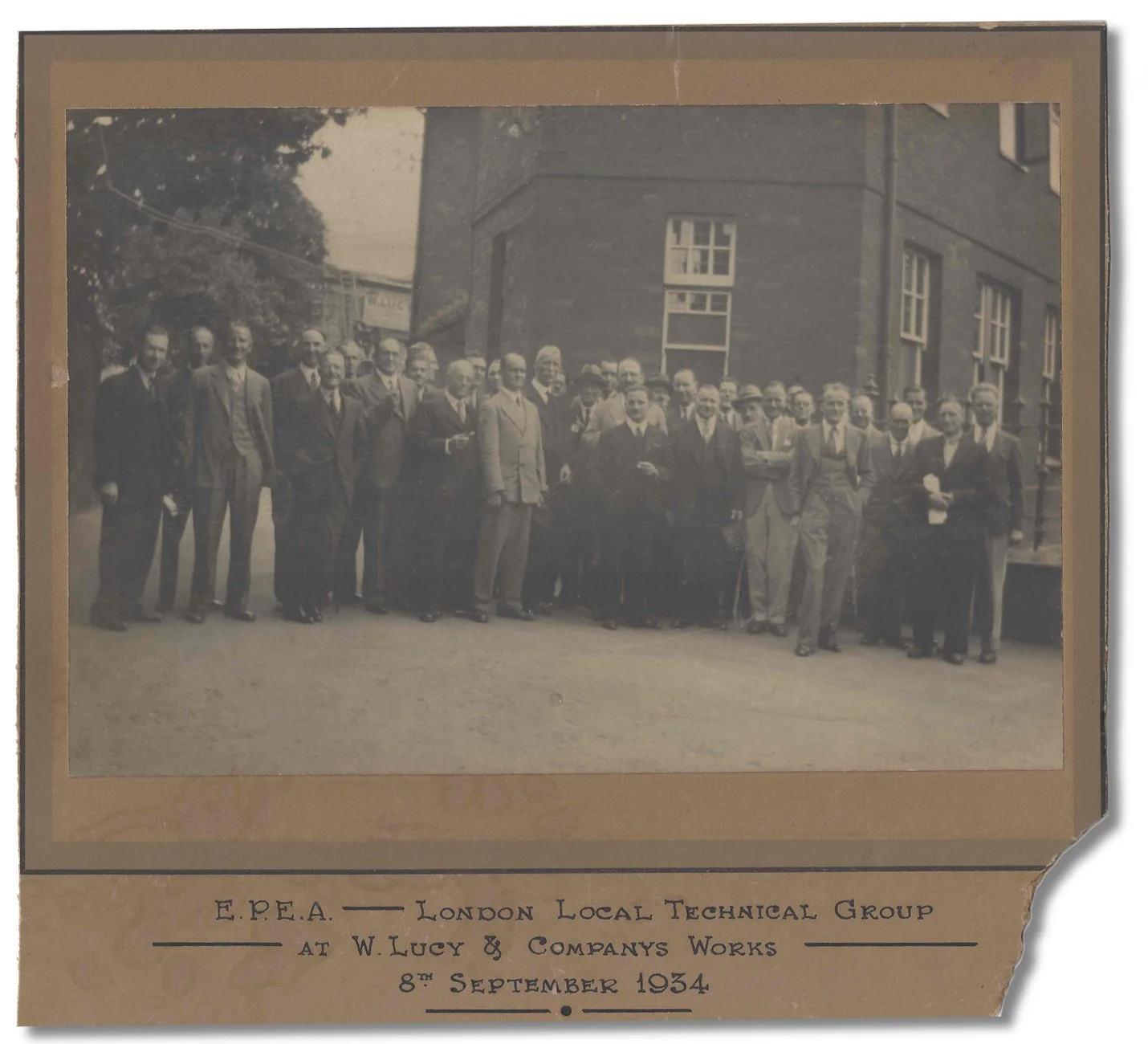 Technical workers 1934 sepia