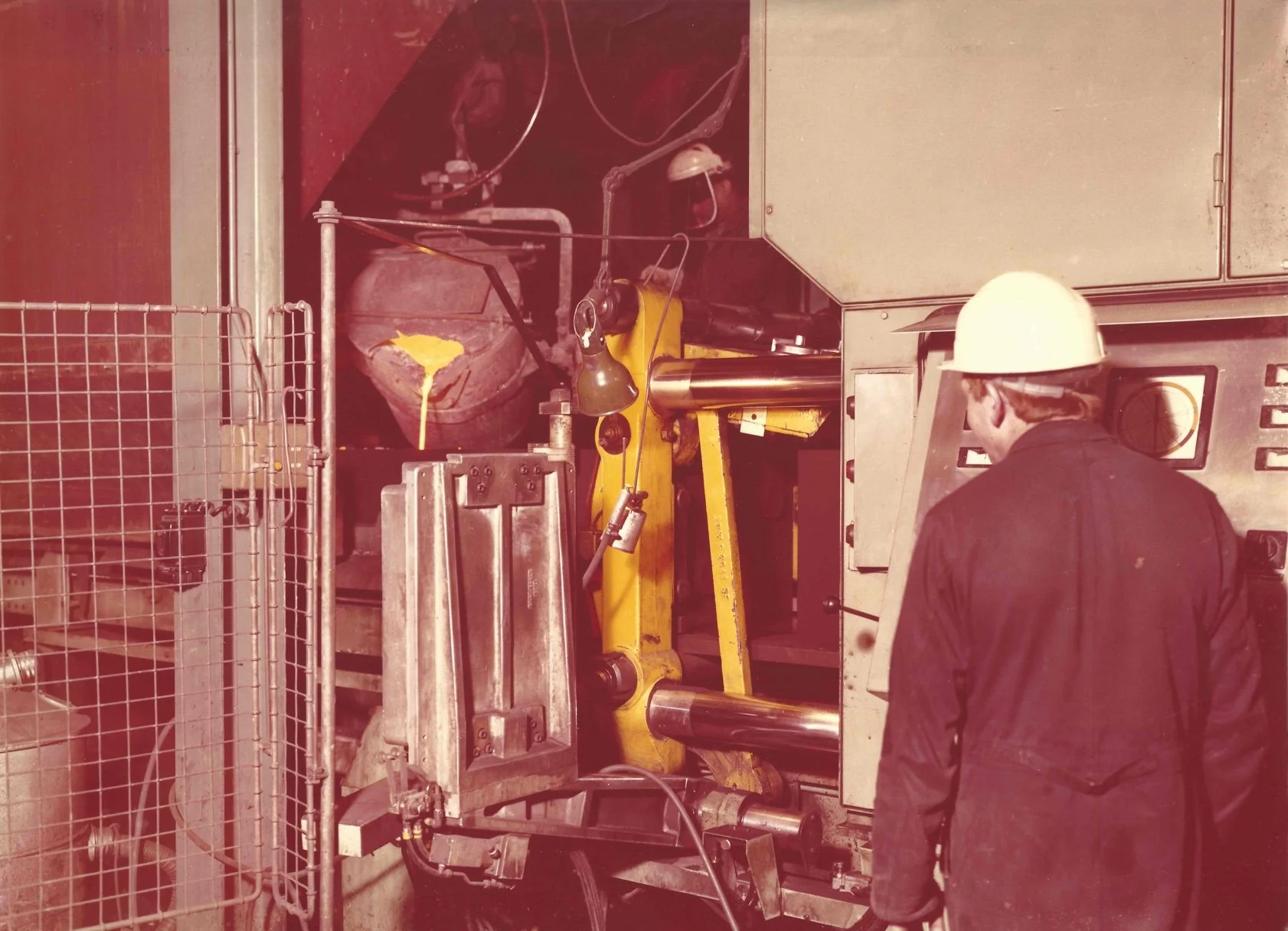 Men with machinery
