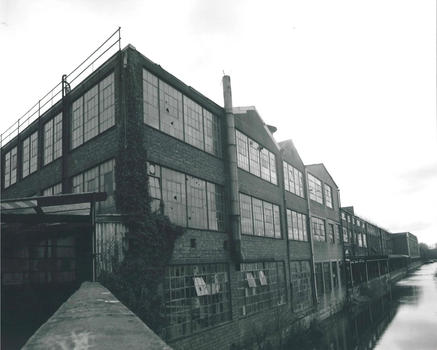 Factory from canal