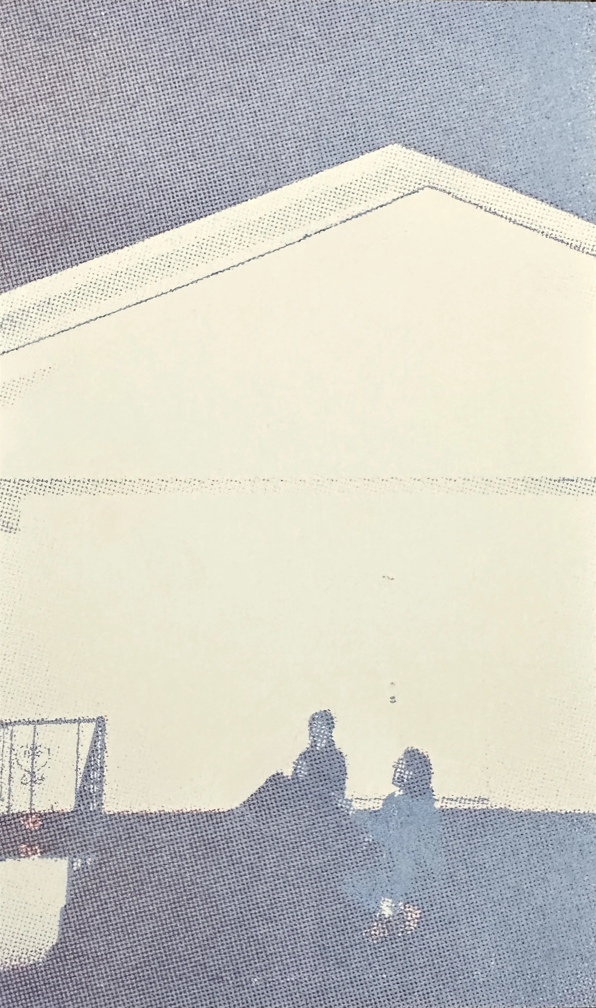 The School of Glass Street, 6.25"x10.25", Alea Coble, 2025