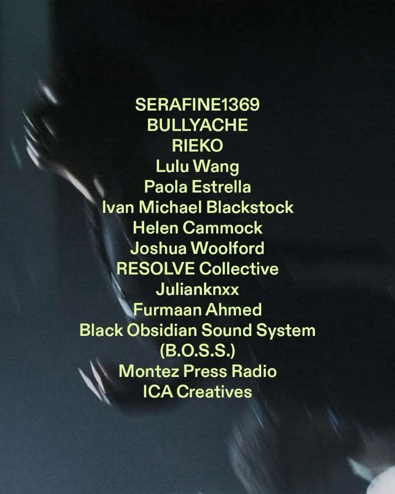 Save the schedule for the Diasporas Now takeover at the ICA (@icalondon). We can&rsquo;t wait to have you sharing and celebrating with our artists, collaborators and community from the whole year journey and the ꜱᴘᴇᴀᴋɪɴɢ ꜰᴜᴛᴜʀᴇꜱ programme, in respons
