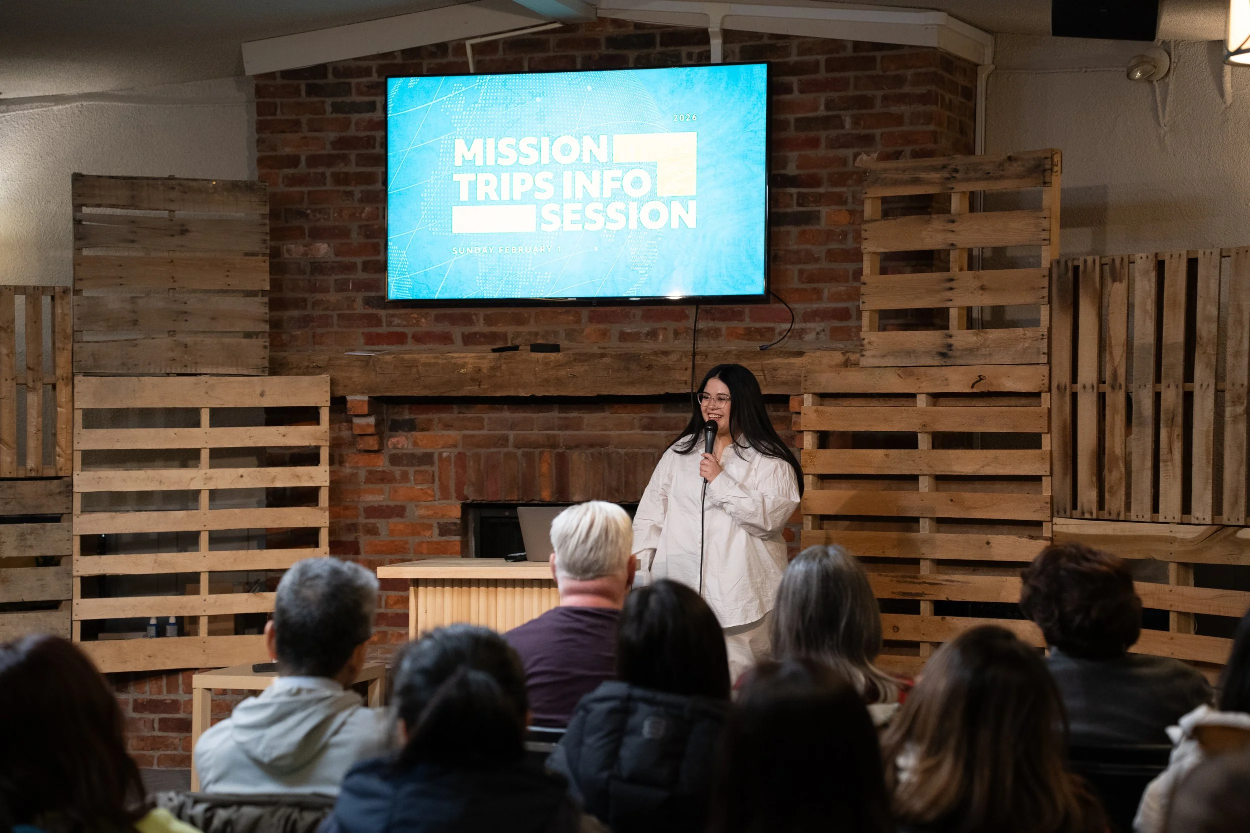 Image of woman leading meeting
