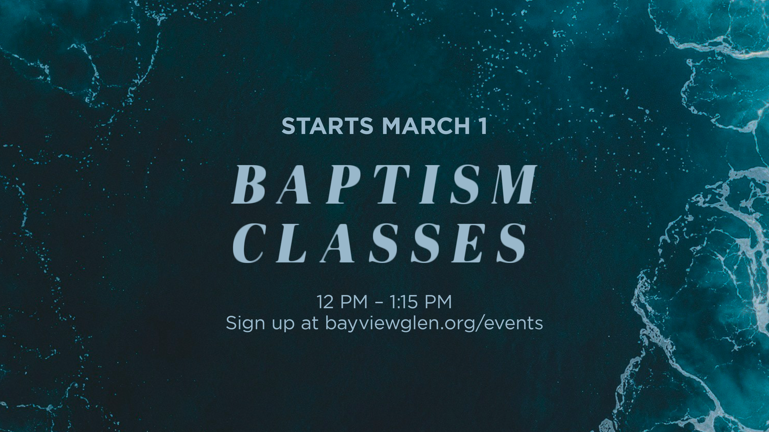 Baptism Classes