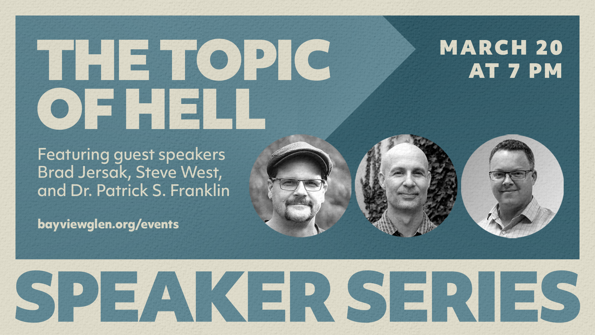 Speaker Series: The Topic of Hell