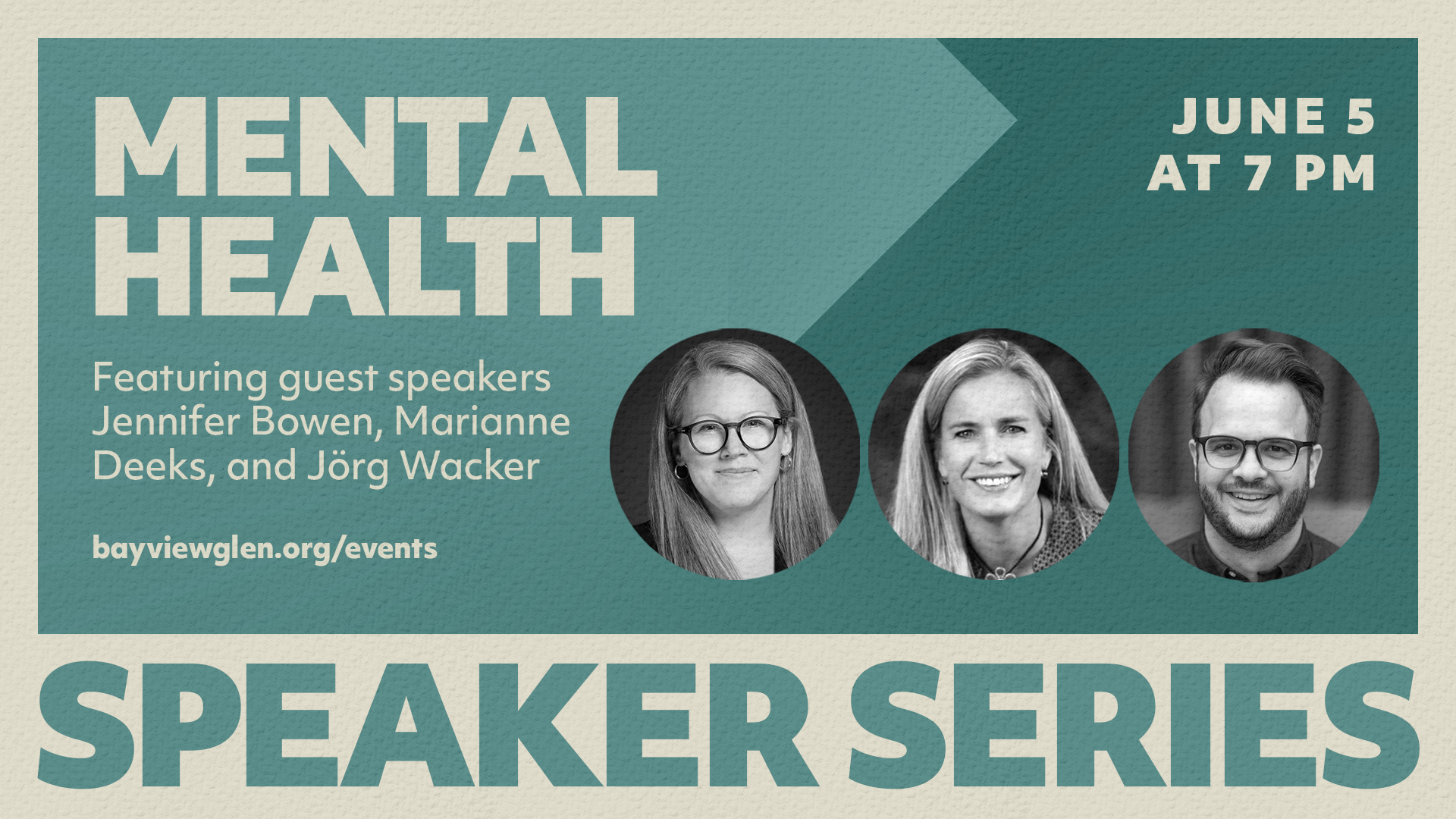 Speaker Series: Mental Health