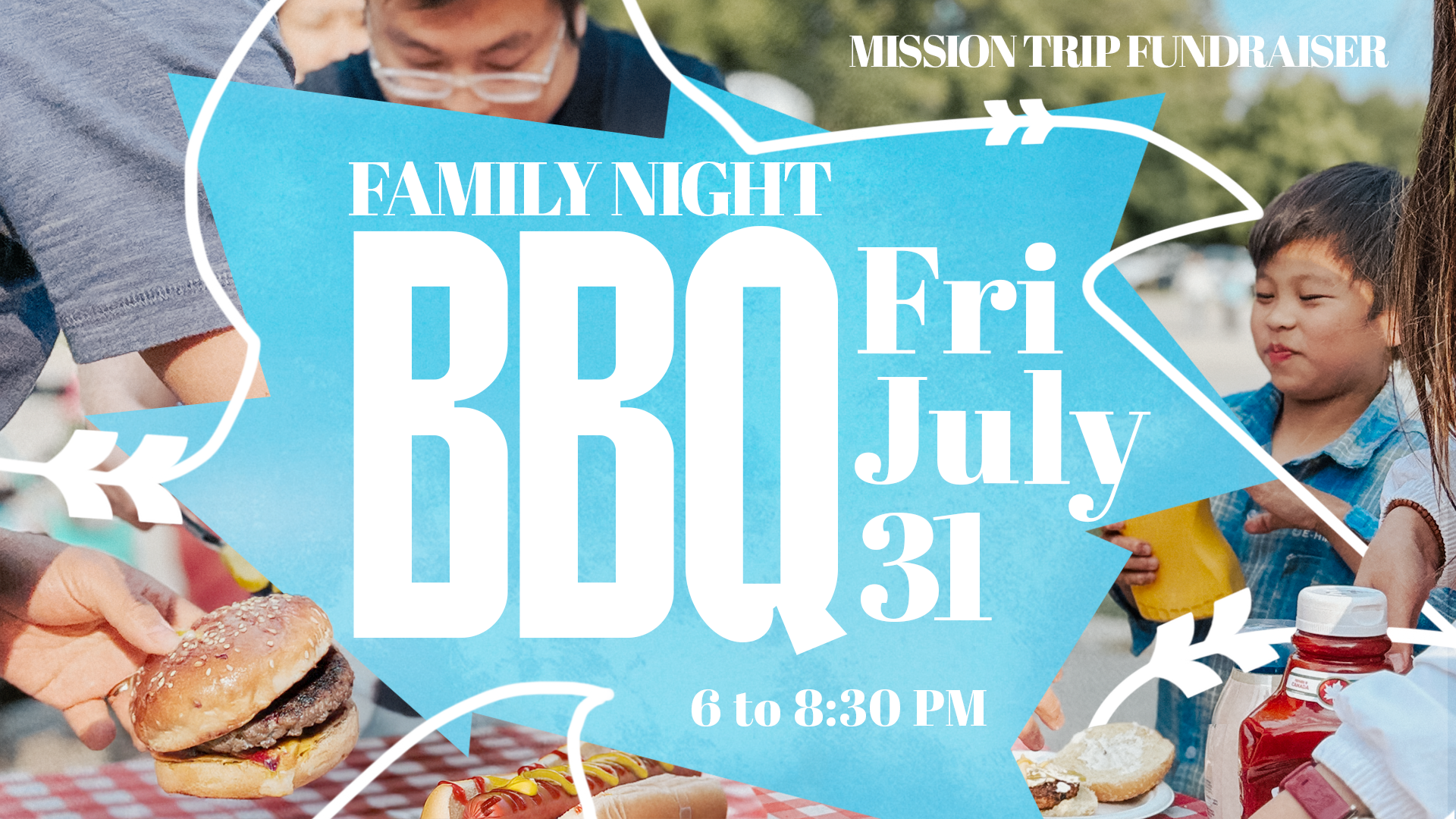 Family Night BBQ: Missions Fundraiser