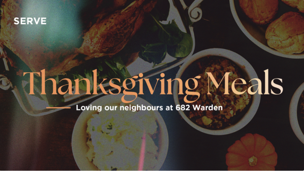 Thanksgiving SERVE: Meals for Neighbours 