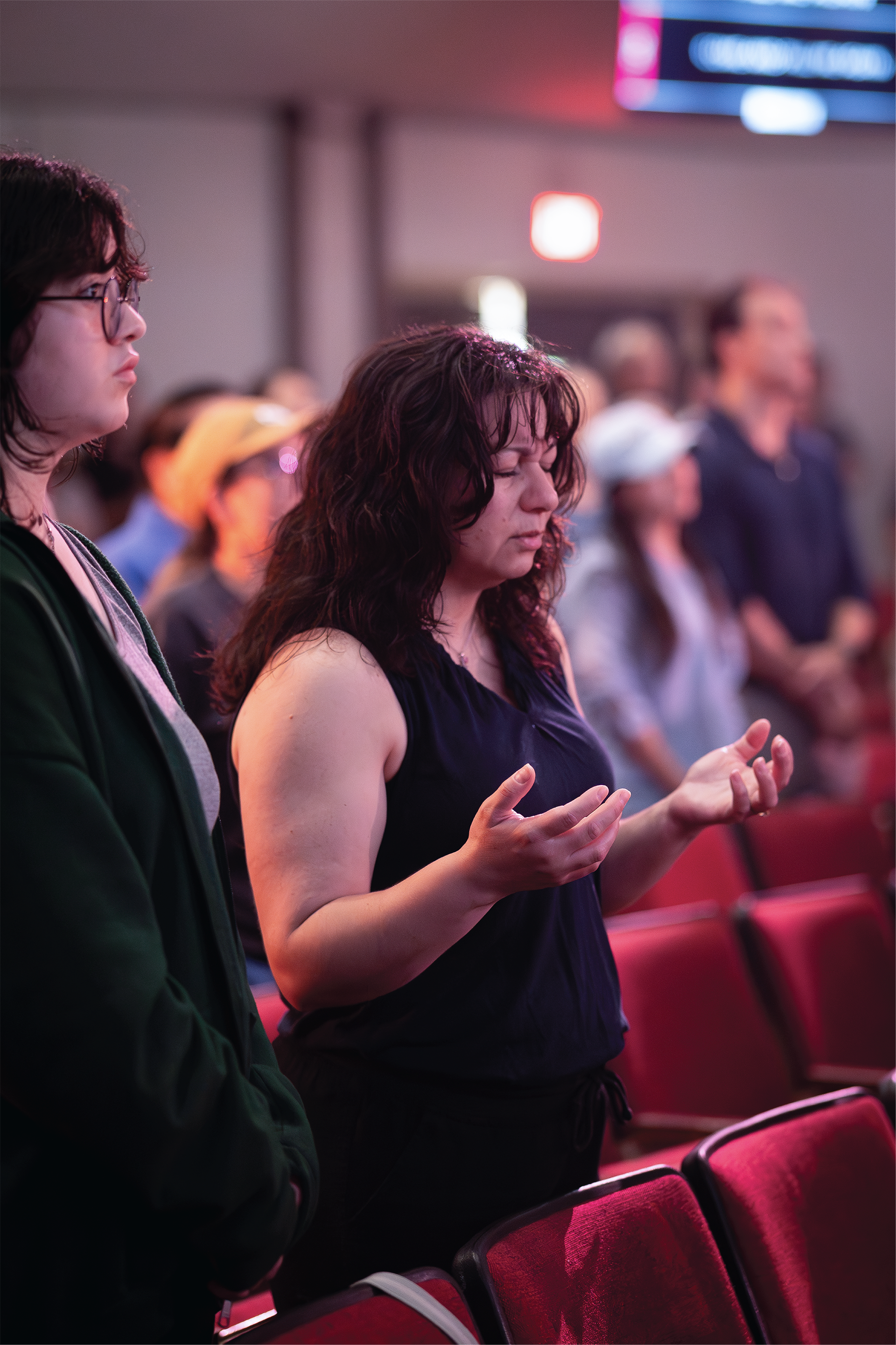 Image of woman worshipping