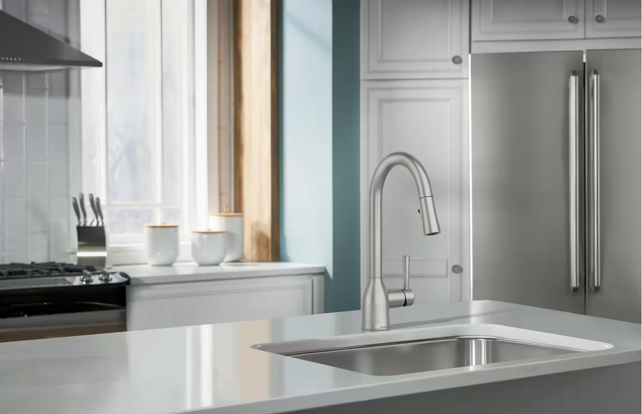 Screenshot 2024-11-13 at 01-25-00 MOEN Adler Single-Handle Pull-Down Sprayer Kitchen Faucet with Power Clean and Reflex in Spot Resist Stainless 87233SRS - The Home Depot.png