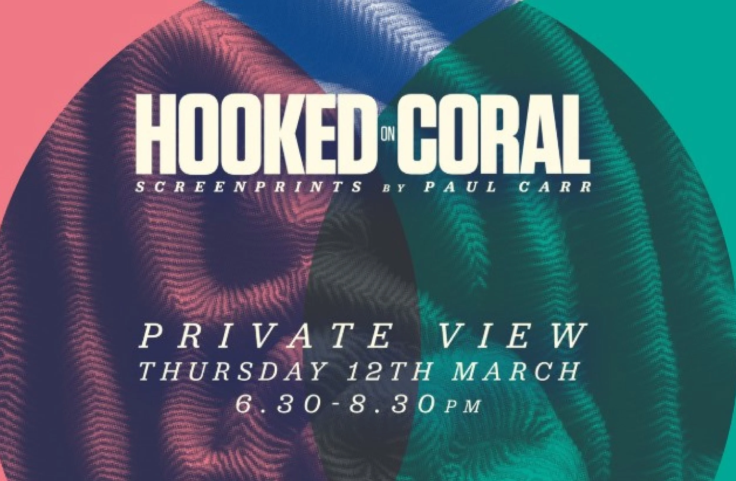 Hooked on Coral: Exclusive show at Back to Ours 