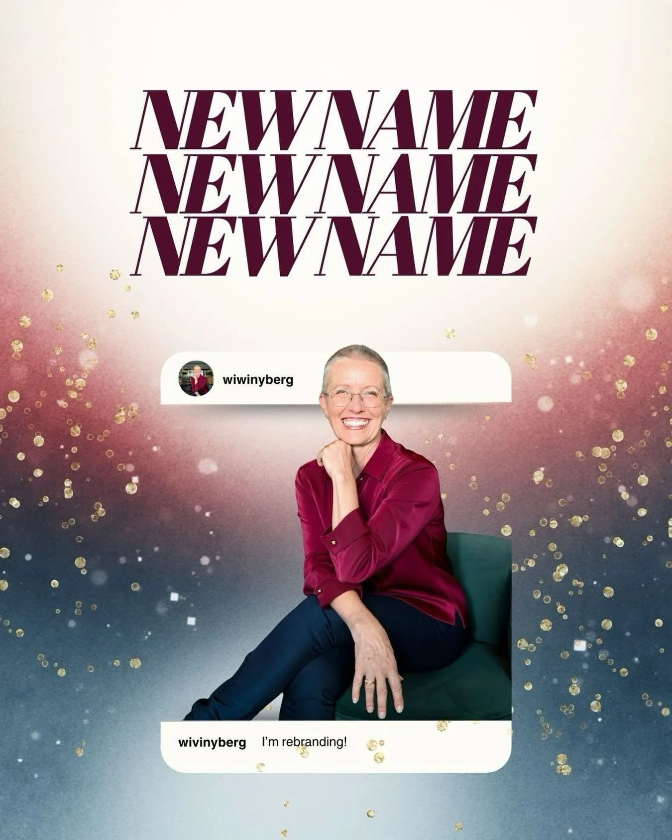 I&rsquo;m changing!

My brand is taking a new shape.
With it comes a new business name.

This has been a process to step into.
My name will also be my business name.

Because we are not separated.
I live my business, as well as I live my life.
The tw