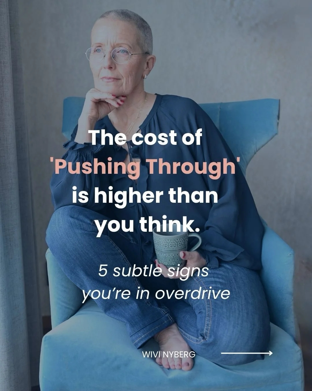 Signs your body needs to slow down 🚨

Sometimes the signs are subtle.

Not dramatic.

Not &ldquo;burnout&rdquo;.

Just a quiet exhaustion that stays:

&bull; you feel tired even after rest
&bull; your mind won&rsquo;t slow down
&bull; you feel emoti
