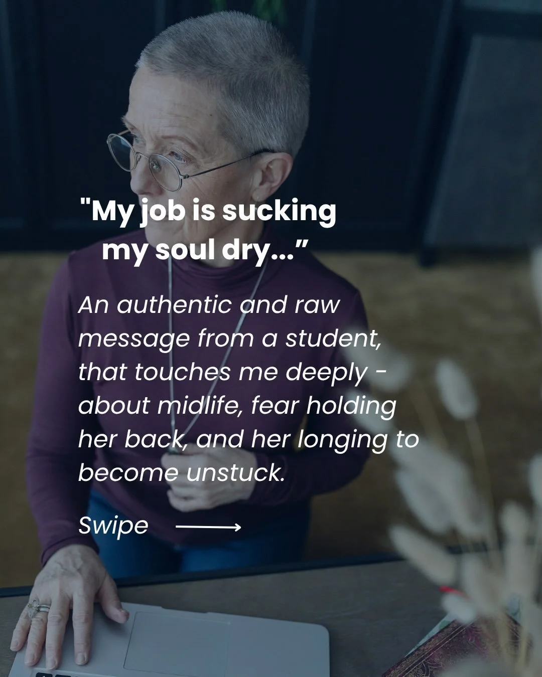 Fear is sneaky, isn&rsquo;t it?

It rarely shows up shouting. Instead, it whispers that staying safe in a soul-sucking routine is better than taking a chance on yourself. It convinces us that staying comfortable is worth sacrificing our energy, our v