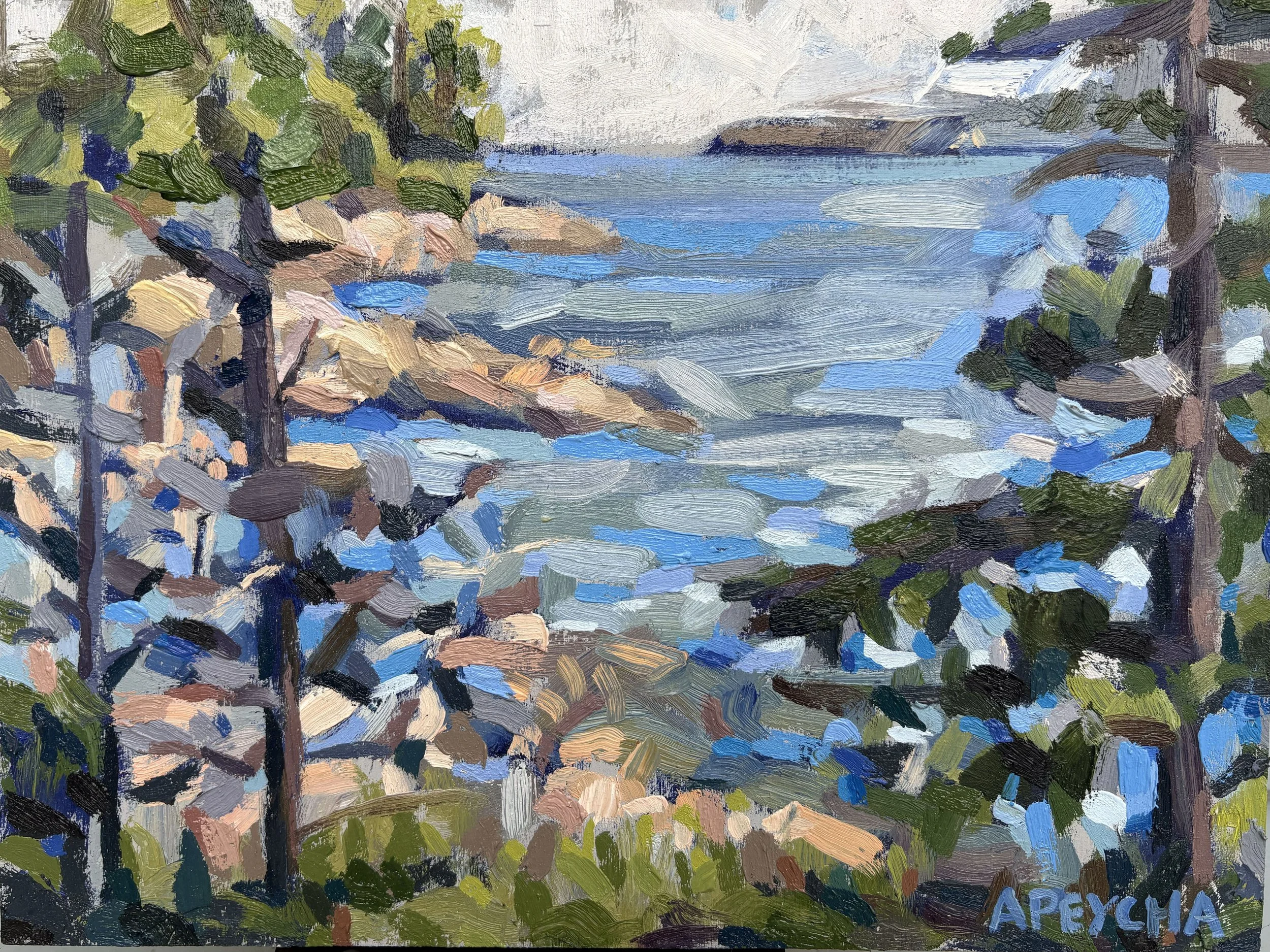 Shaded View
Oil on Board
9"x12"
$650.00