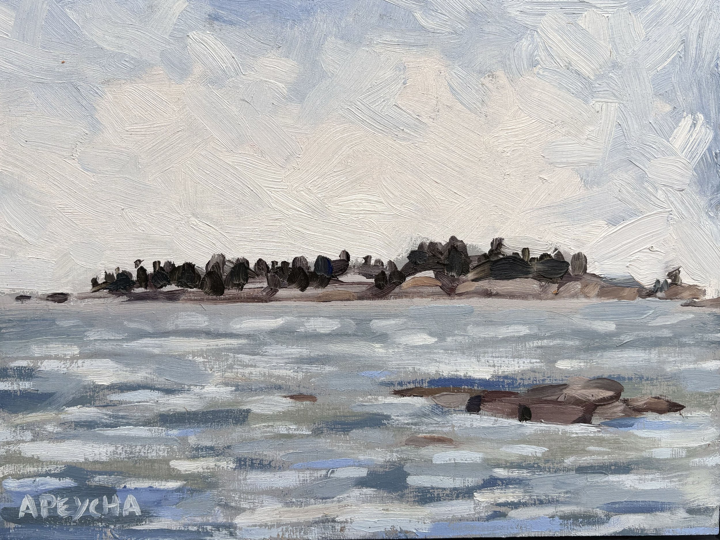 Raper Island
Oil on Board
9"x12"
$650.00