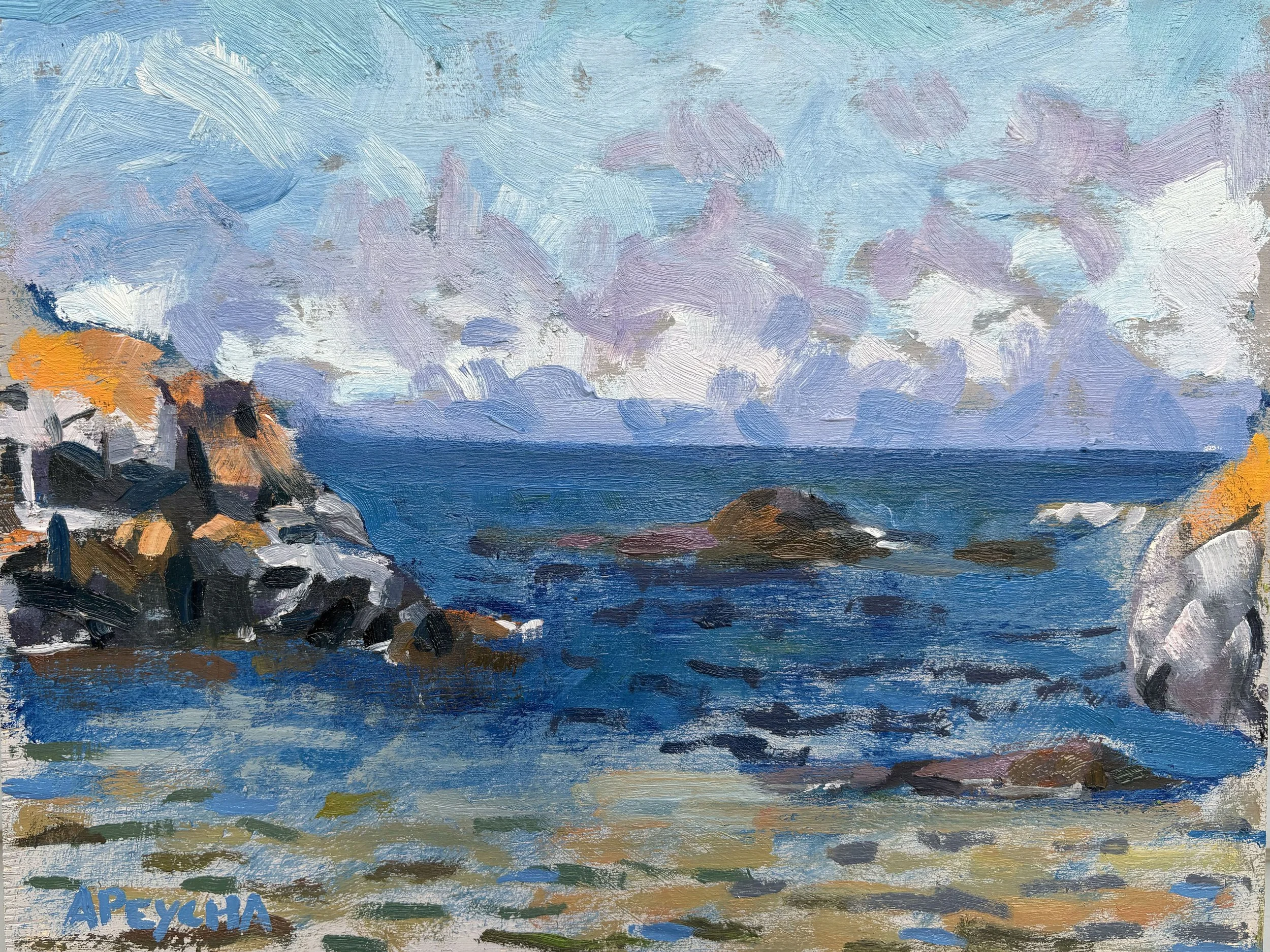 Aitken Channel
Oil on Board
9"x12"
$650.00