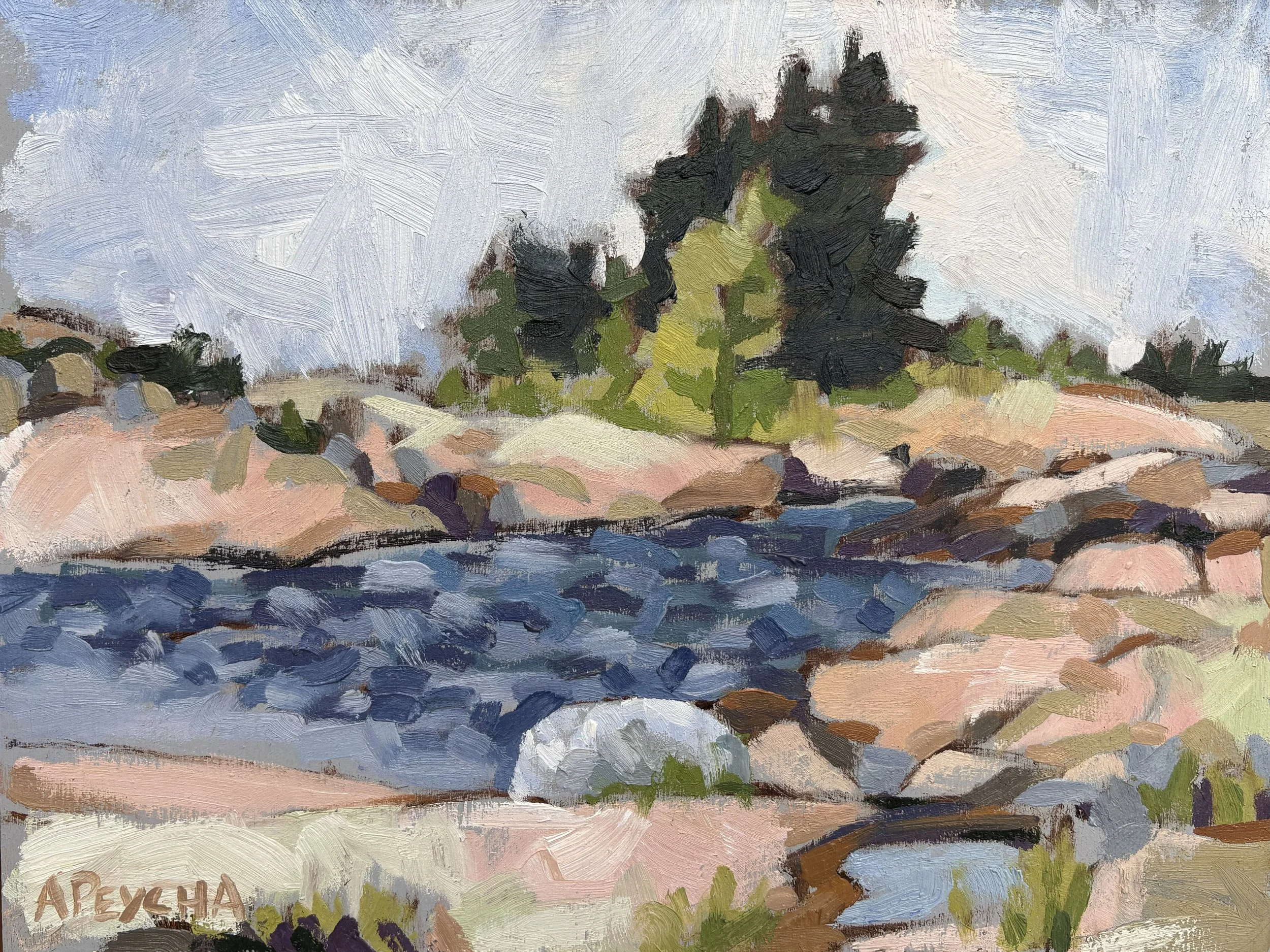 Gaspar Island
Oil on Board
9"x12"
$650.00