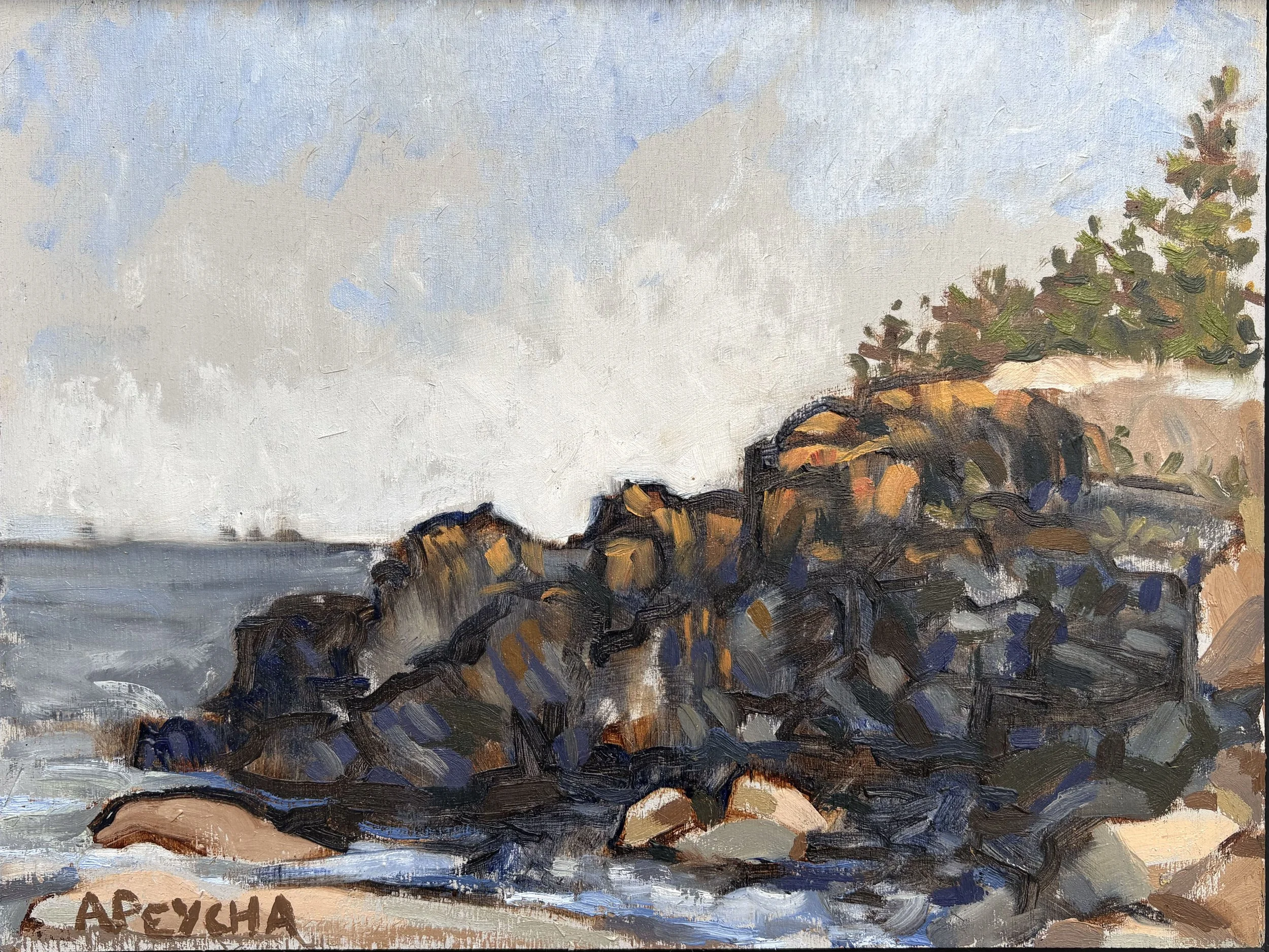 Winsor Island
Oil on Board
9"x12"
$650.00