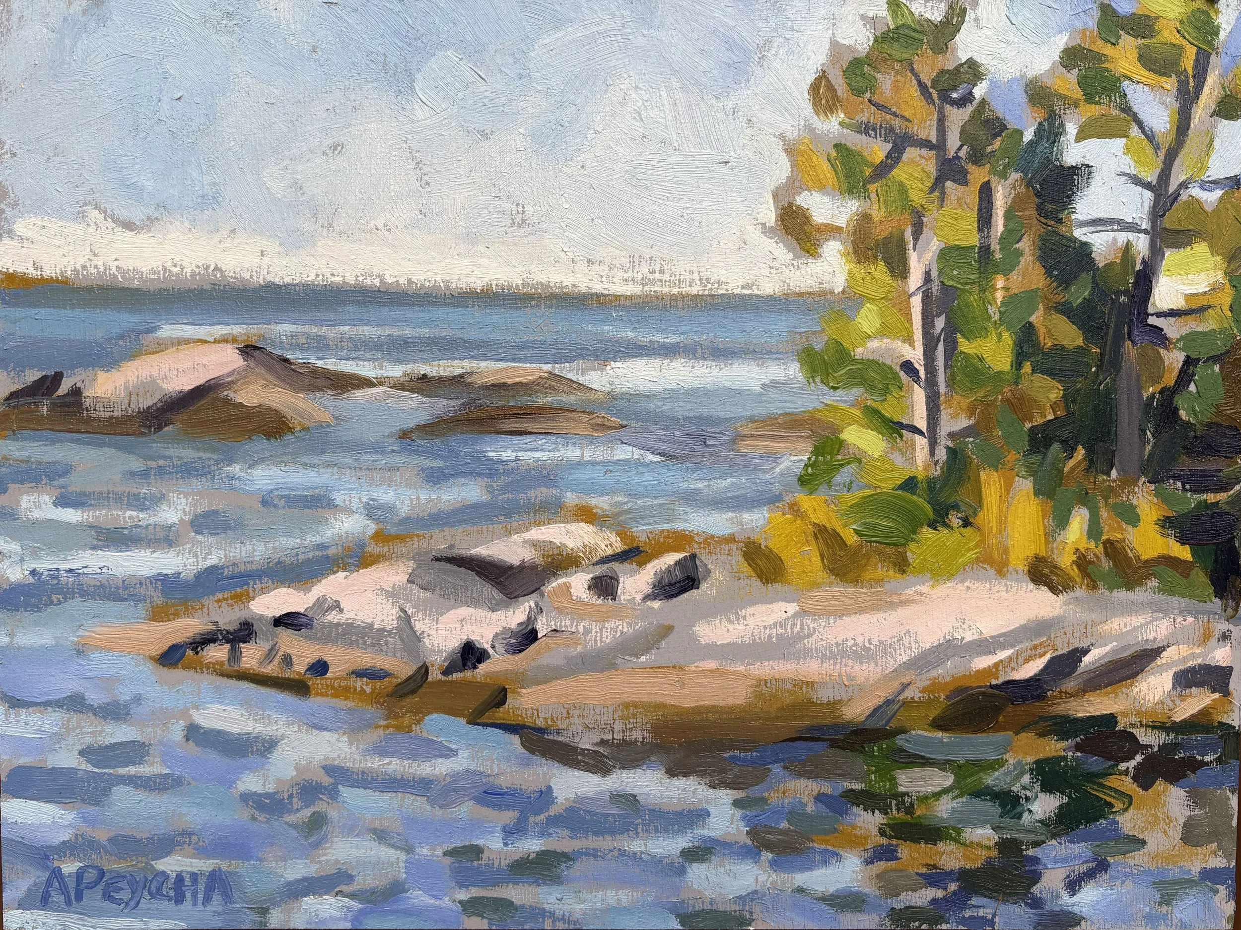 Savage Rocks
Oil on Board
9"x12"
$650.00