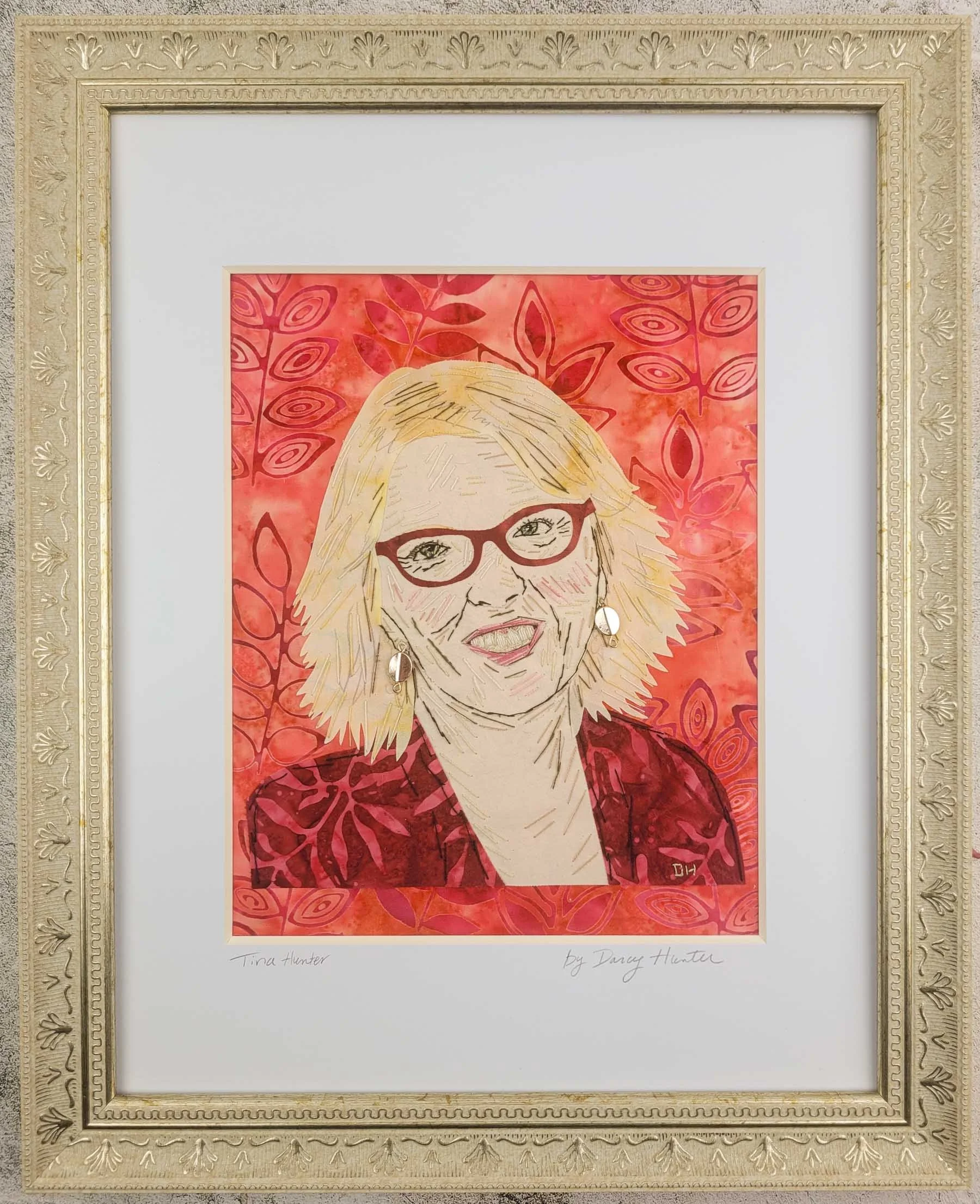 Tina -11 by 14 inches - SOLD