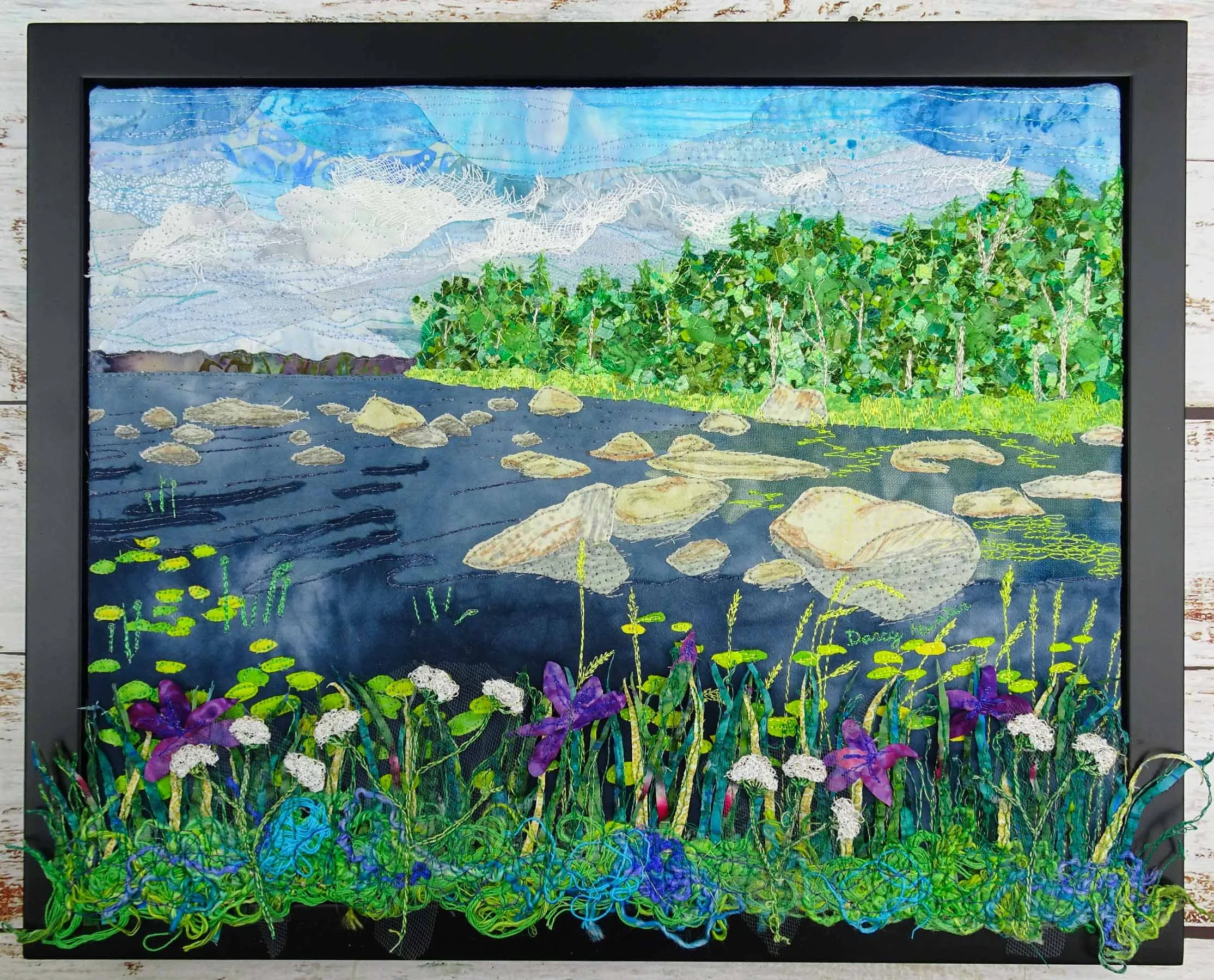 Edge of North Lake, NB - 11 by 14 inches - $475 CAD