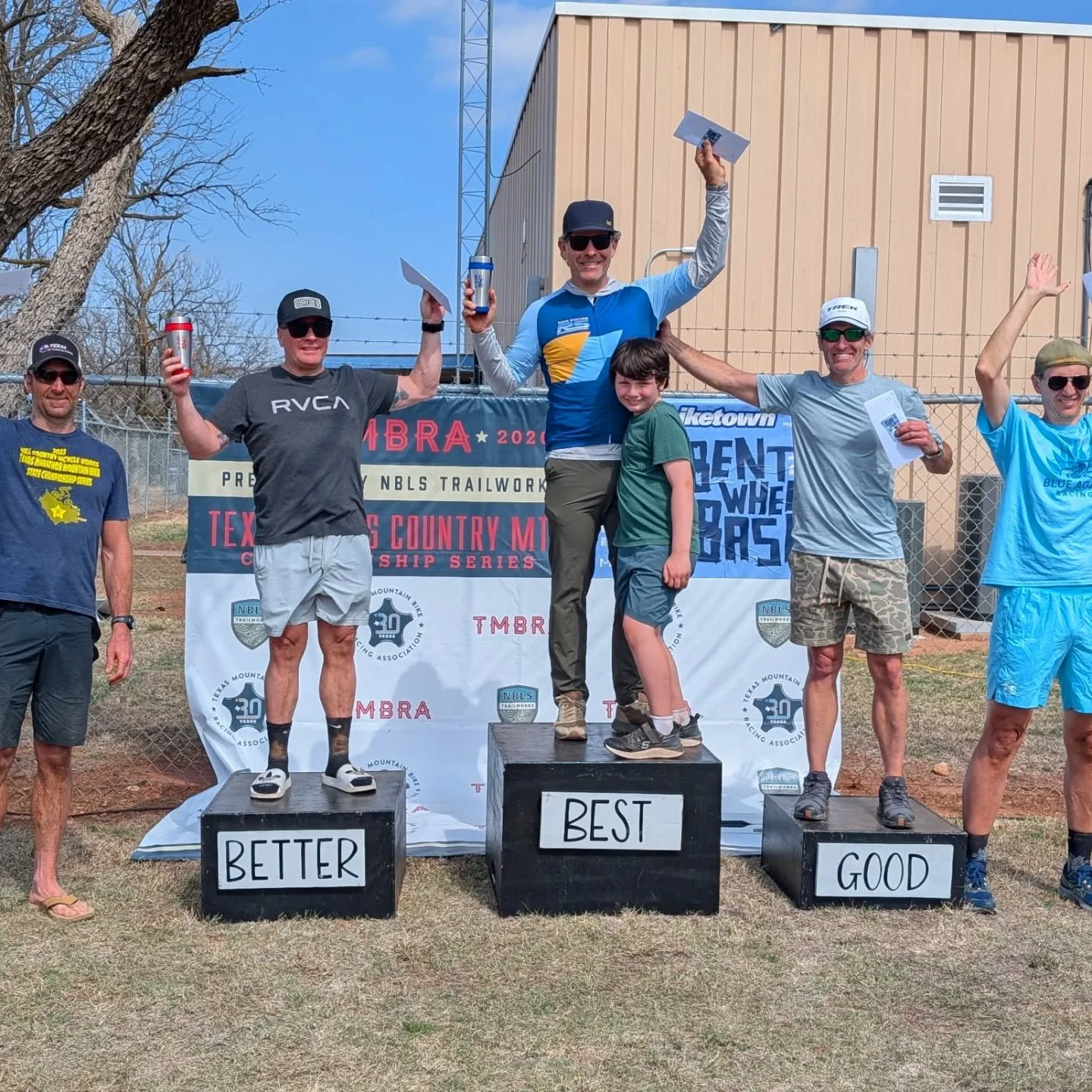 Fun day racing mountain bikes in Abilene!
Fun course.