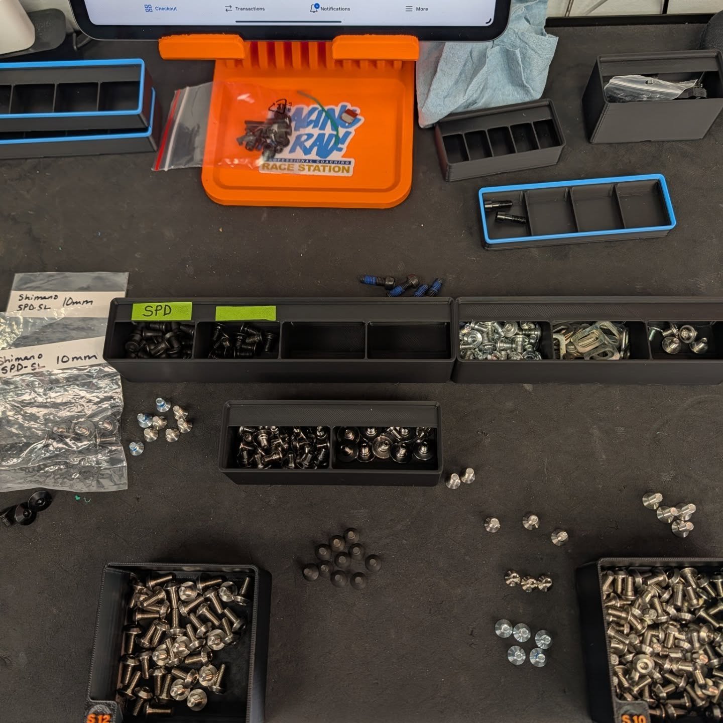 How much organization is too much? 
Cleat bolt drawer 🥹