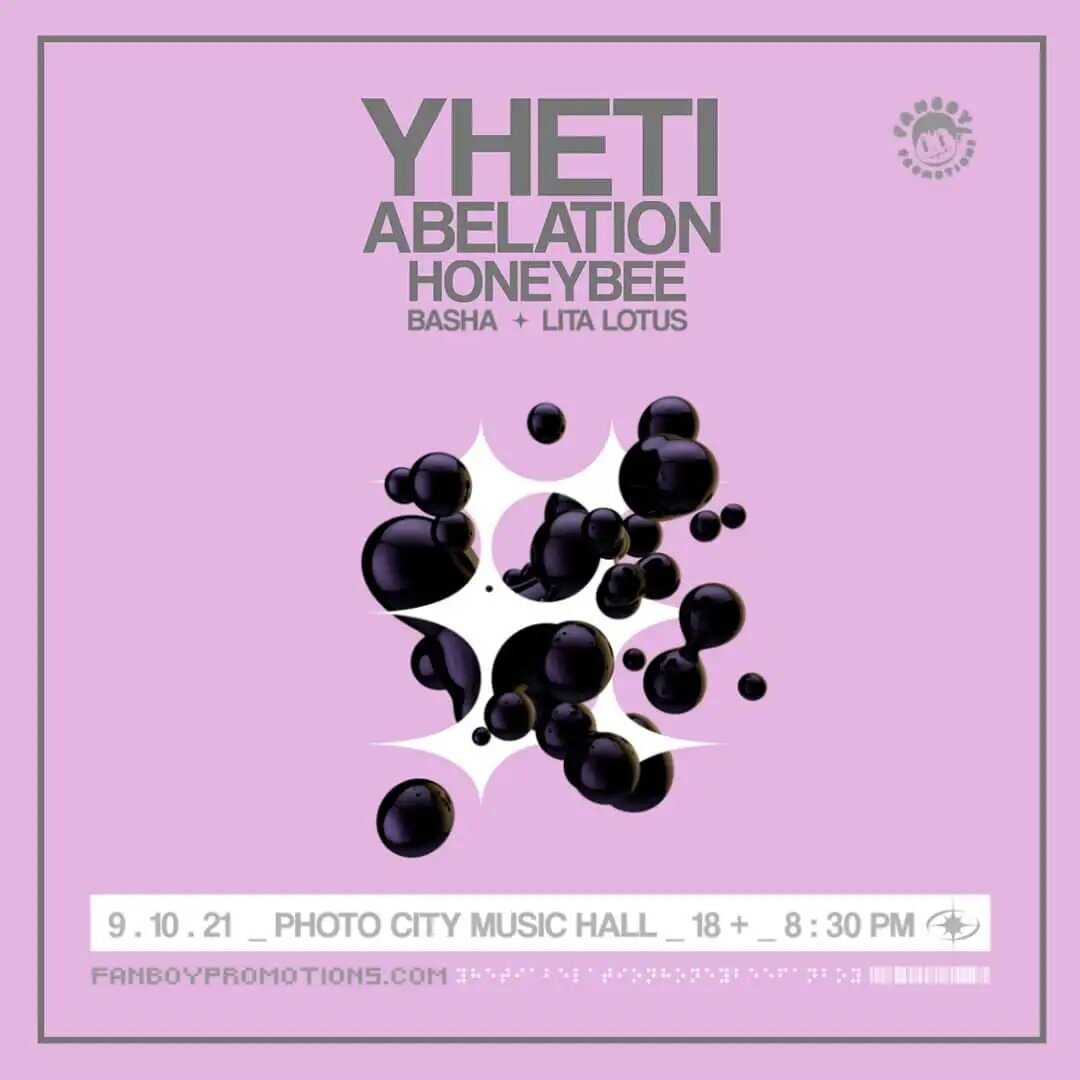 @yhetimusic returns to the fully renovated @photocitymusichall on 9/10 with @abelation and @imjustahoneybee join the event on fb @fanboypromotions #dubstep #music #dj #trap #dubstepmusic #producer