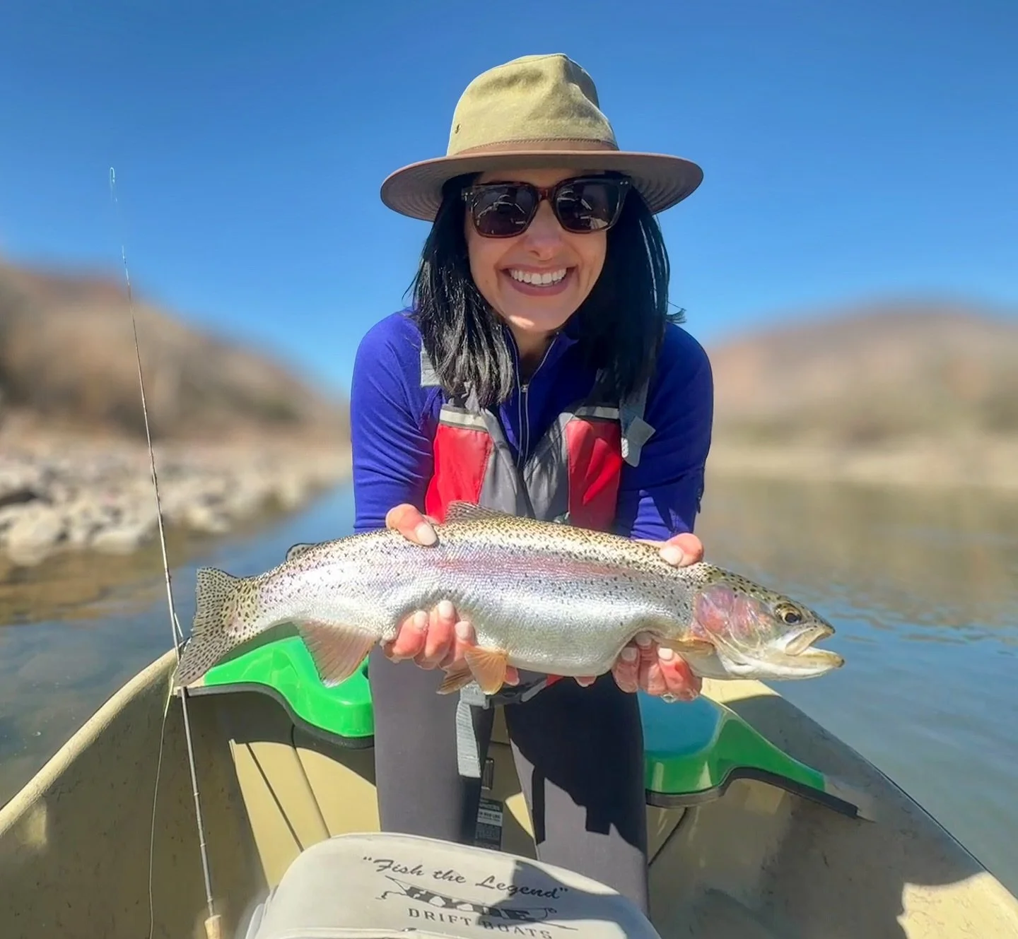 The smile says it all and some good fish of course with @frazierjwilson &amp; family 😀 Good times on the water with @coloradowestslopeflyfishing @coltwingflyfishing &amp; @jeffmckenna29flyfishing 🐟 💦 🎣 What a beautiful March day in Colorado ⛰️☀️ 