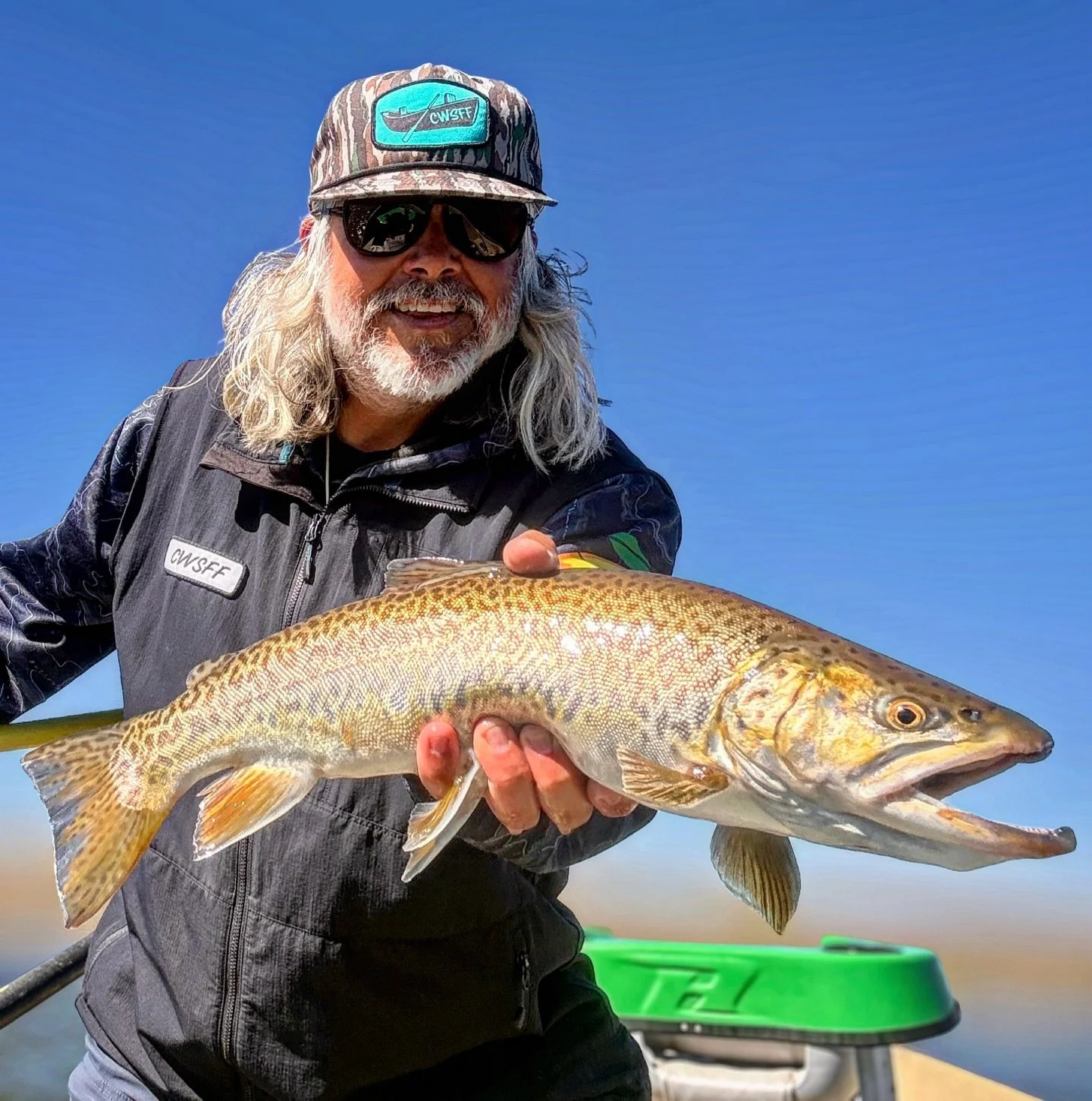 Thank you 🙏 Tiger 🐅 King 👑 Loving it and blessed beyond words not just for the fish, but for a wonderful supportive wife and family that let me share amazing experiences with YOU on the water with @coloradowestslopeflyfishing - We look forward to 