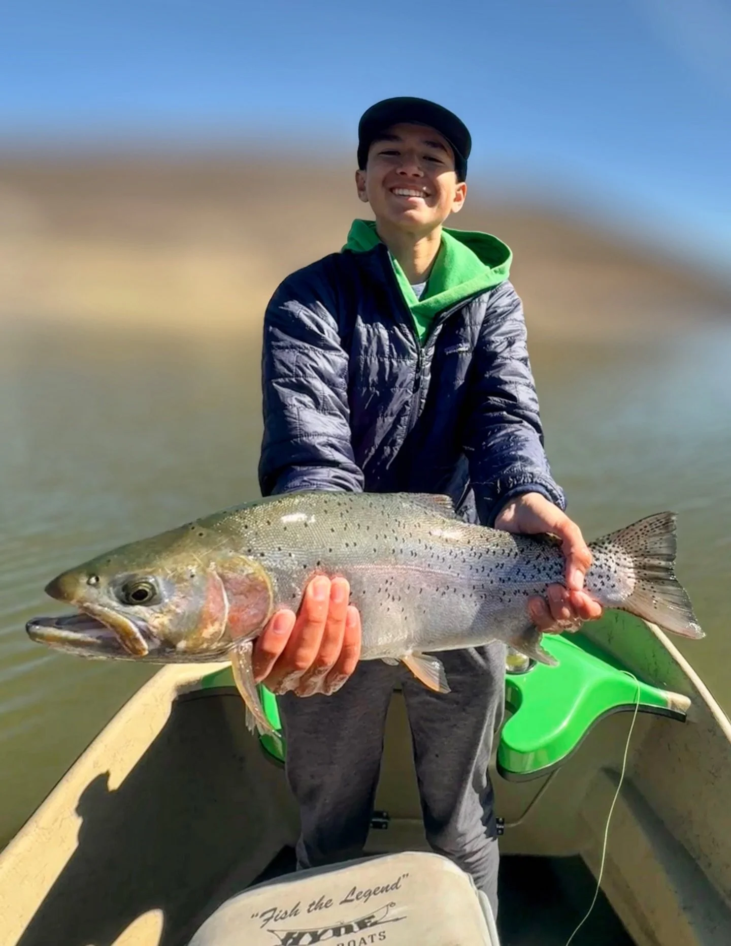 An incredible fish that was well earned and fought very well by @nolanameriks on a beautiful day in Western Colorado - Way to be Nolan 👏 🔥 🎣 Can&rsquo;t wait to fish with you all again 🙏 💦 @coloradowestslopeflyfishing @jeffmckenna29flyfishing ~ 
