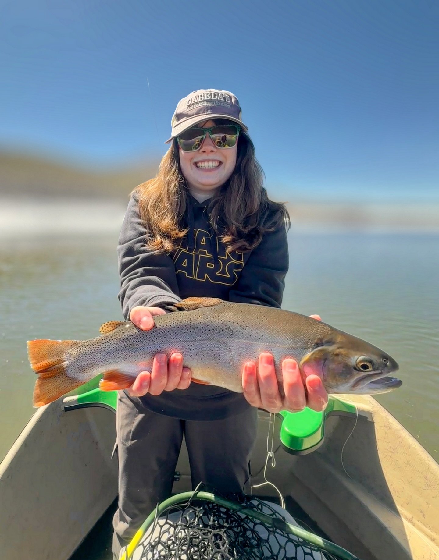 Charlotte had a day to remember 🎣 Some great fish and great quality that lead to some amazing battles on the fly rod 🙌 Way to go Charlotte ~ Some well earned fish 🐟 👏 👍 with @coloradowestslopeflyfishing &amp; @jeffmckenna29flyfishing ~ 🙏 🙏 🙏 