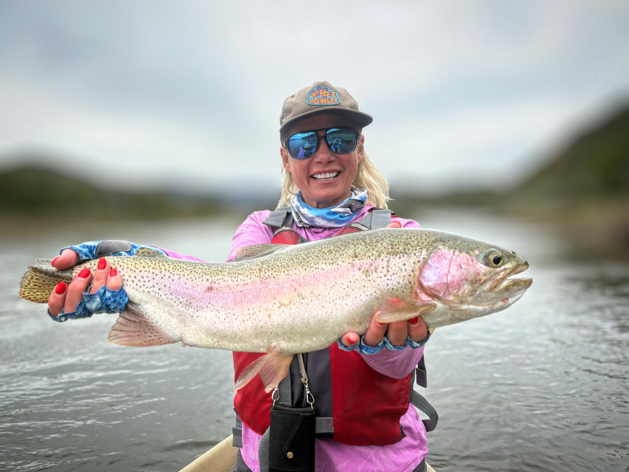 What an epic run of fish with @kimasaabe on the fly rod 🎣 Great work and good times as always with some ever changing fishing conditions and weather 🌥️ 💨 ☀️ 💦 ☔️ 😀 #cwsff #coloradowestslopeflyfishing #flyfishing #fishing #colorado @noelwilliamsm
