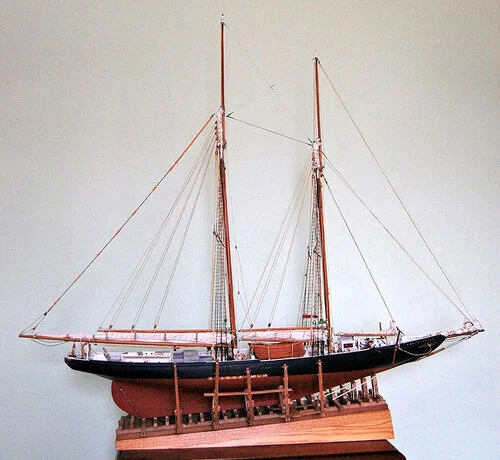 Halibut Schooner Puritan, 1922