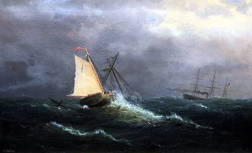 Ship in a Storm
