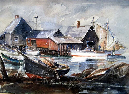 Gloucester Dock Scene