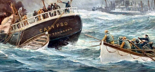 Rescue Of the Crew From the CALYPSO