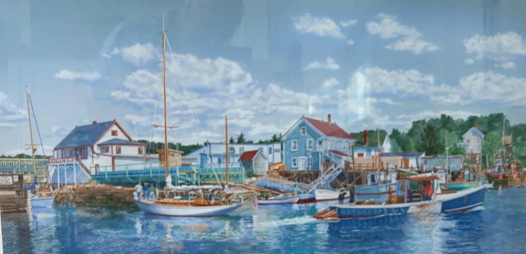 Swing Bridge, South Bristol, Maine