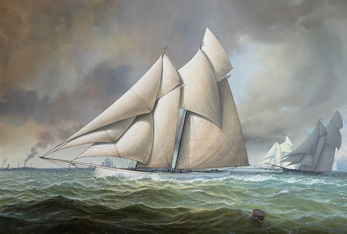 Schooner Yacht GRAYLING, 1883