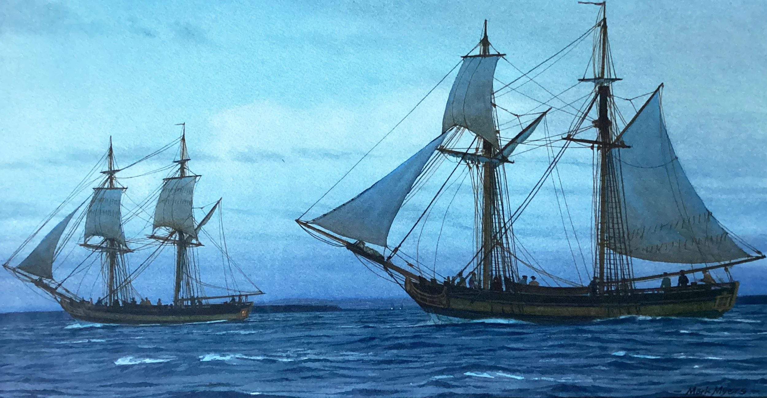 We Saw their Lights, The SUTIL and MEXICANA Pass Vancouver’s Ships in Birch Bay, June 12, 1792