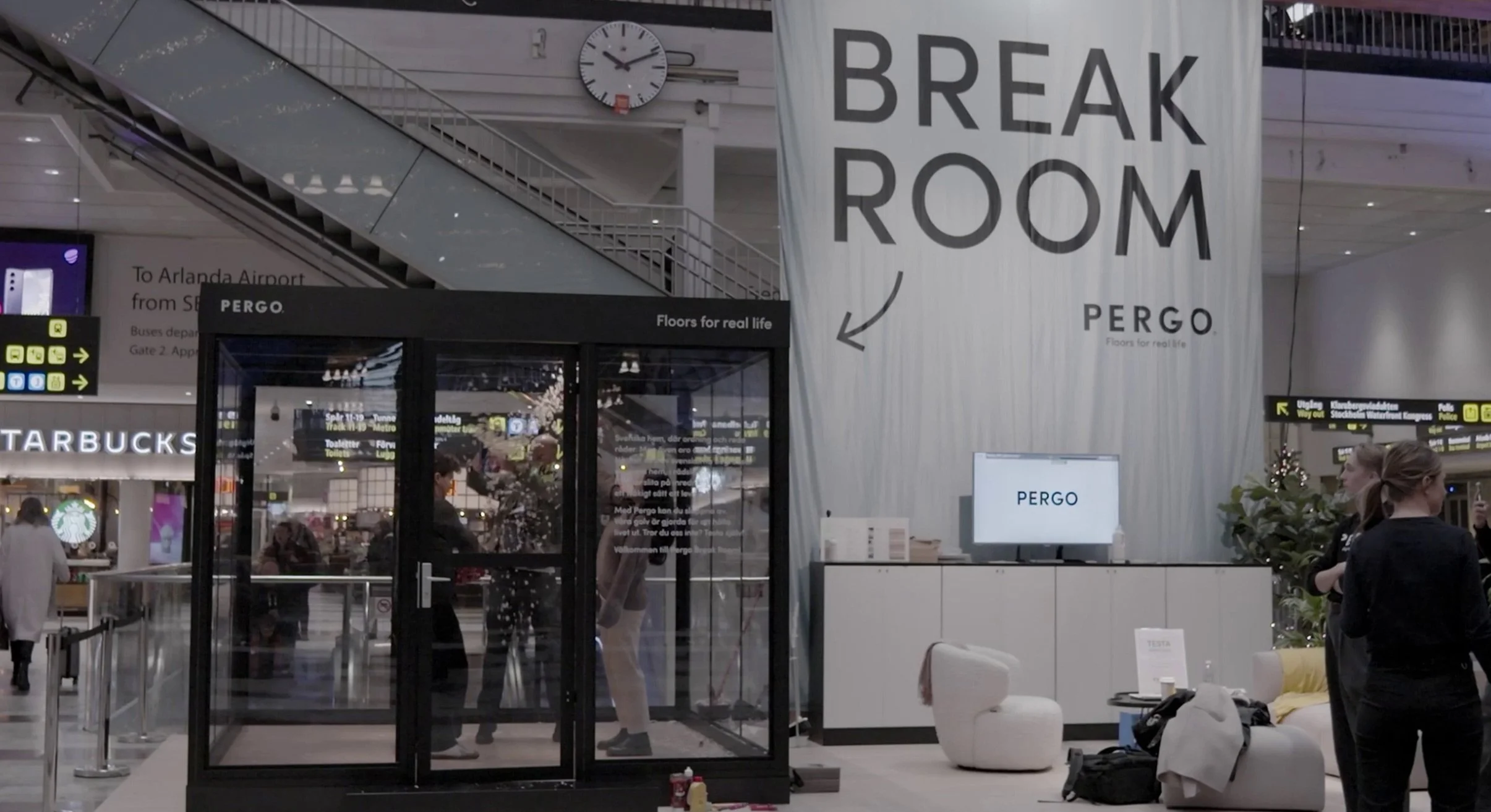 Pergo breakroom