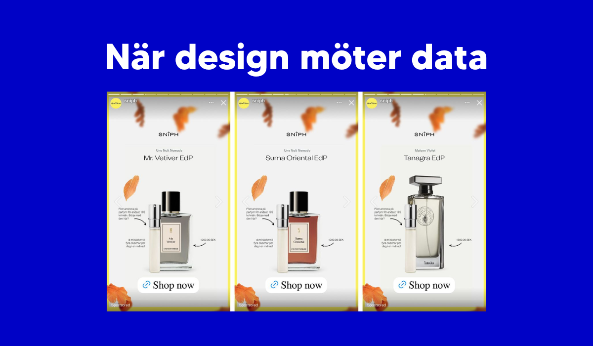 Sniph - när resultatet doftar framgång
