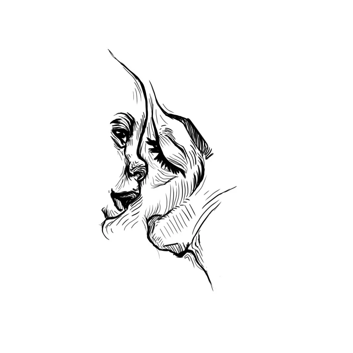 "Mother and Son" / tattoo commission / Photoshop and Illustrator / 2020