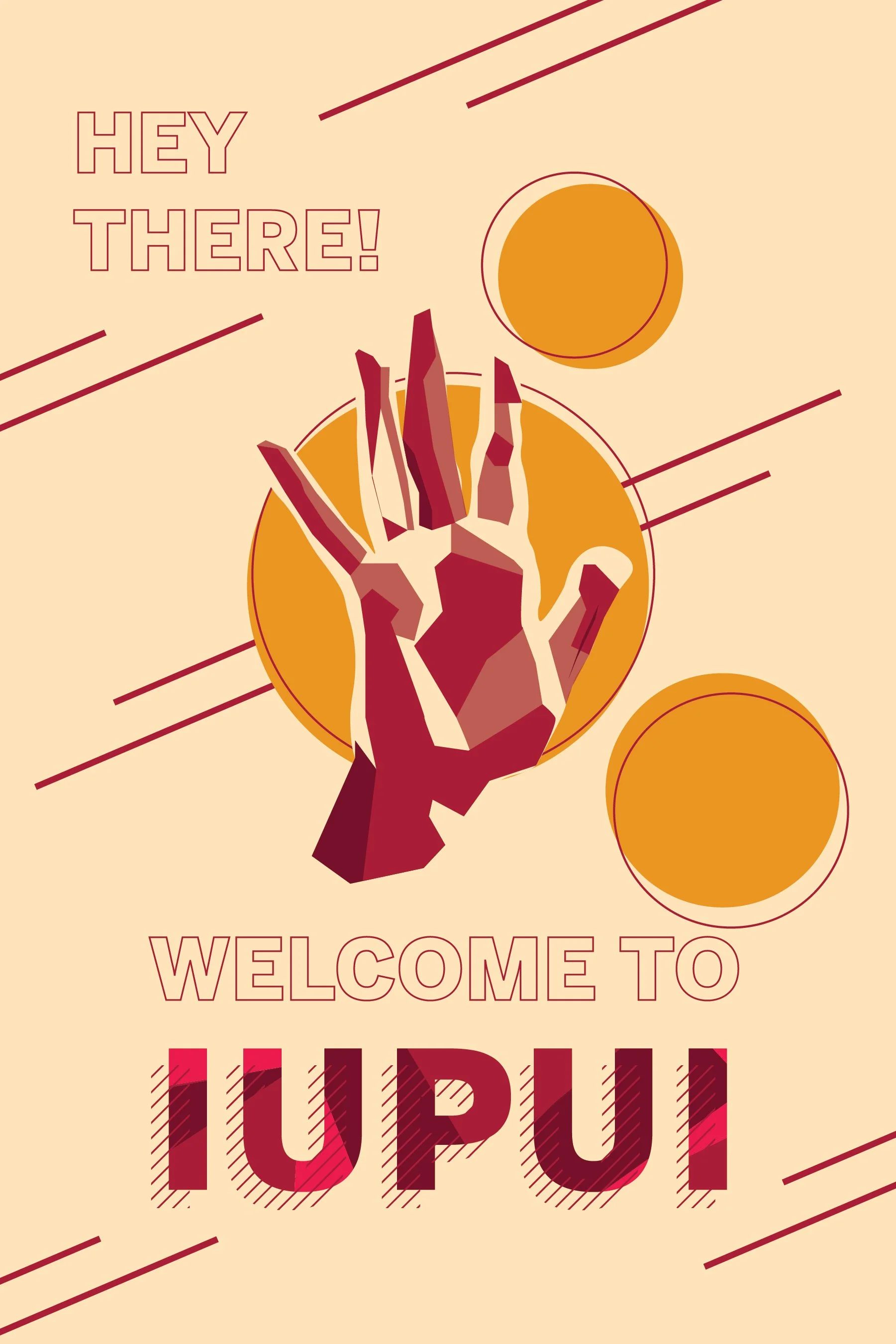IUPUI Welcome Postcard 1