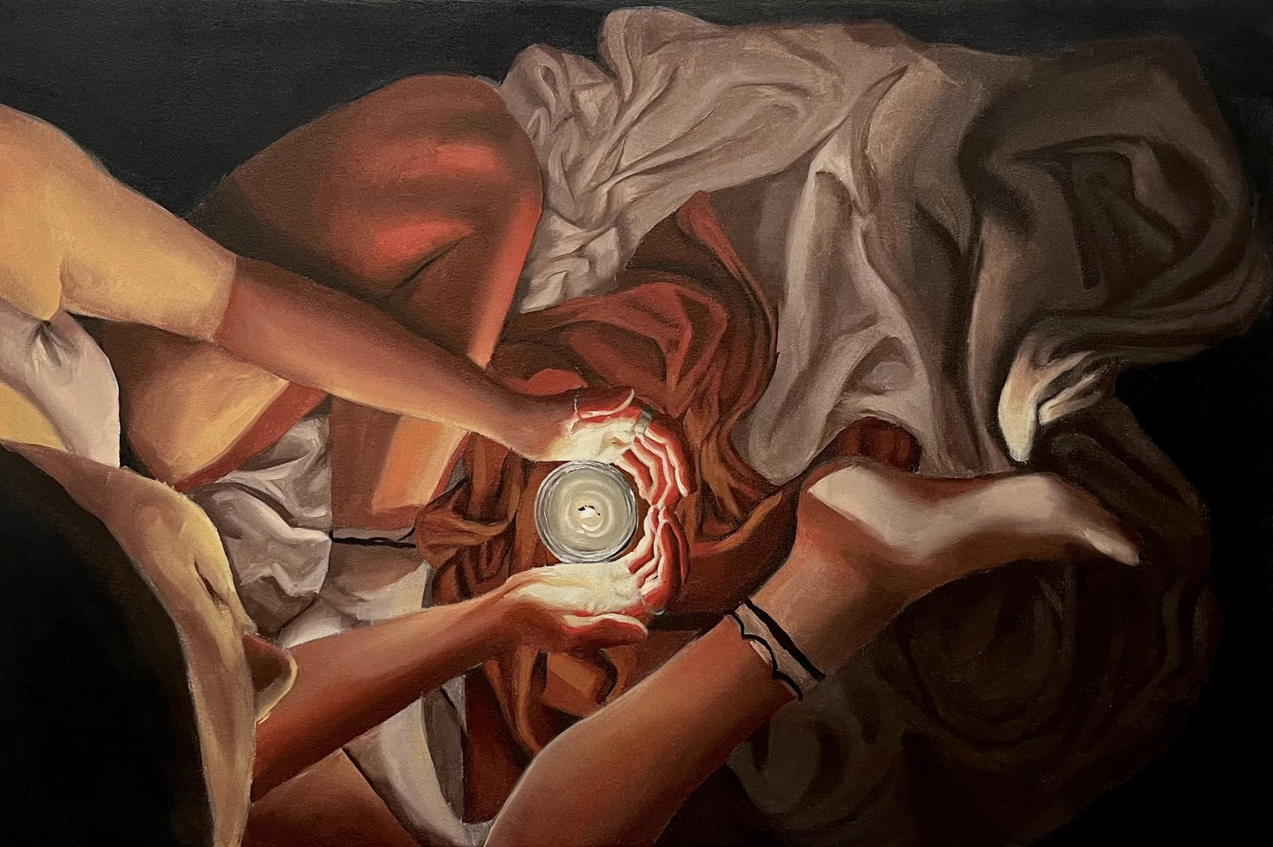 "Nightingale" / 24 x 48 in / oil on canvas / 2023