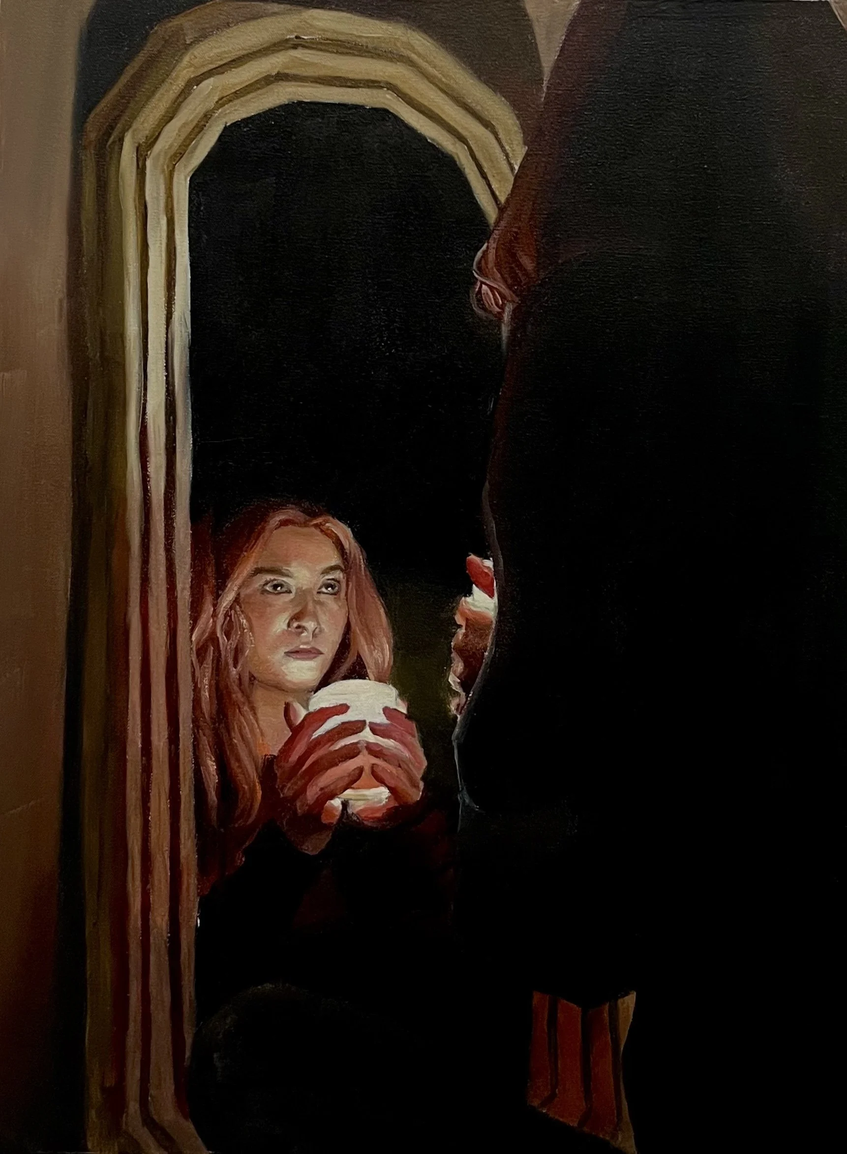 "Bloody Mary" / 18 x 24 in / oil on canvas / 2022