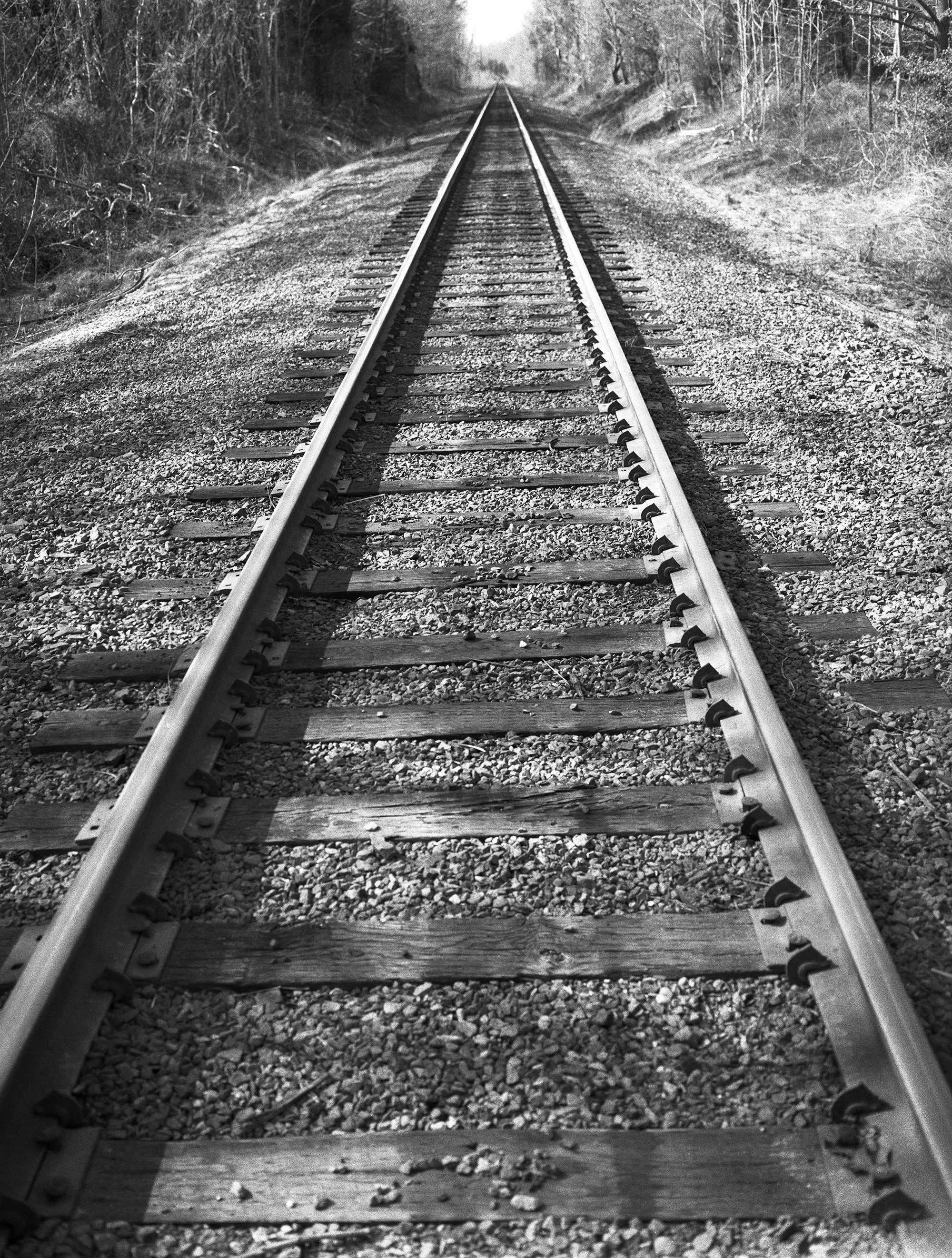 Railroad tracks behind Lonie’s house, Bel Alton, Maryland, 2006