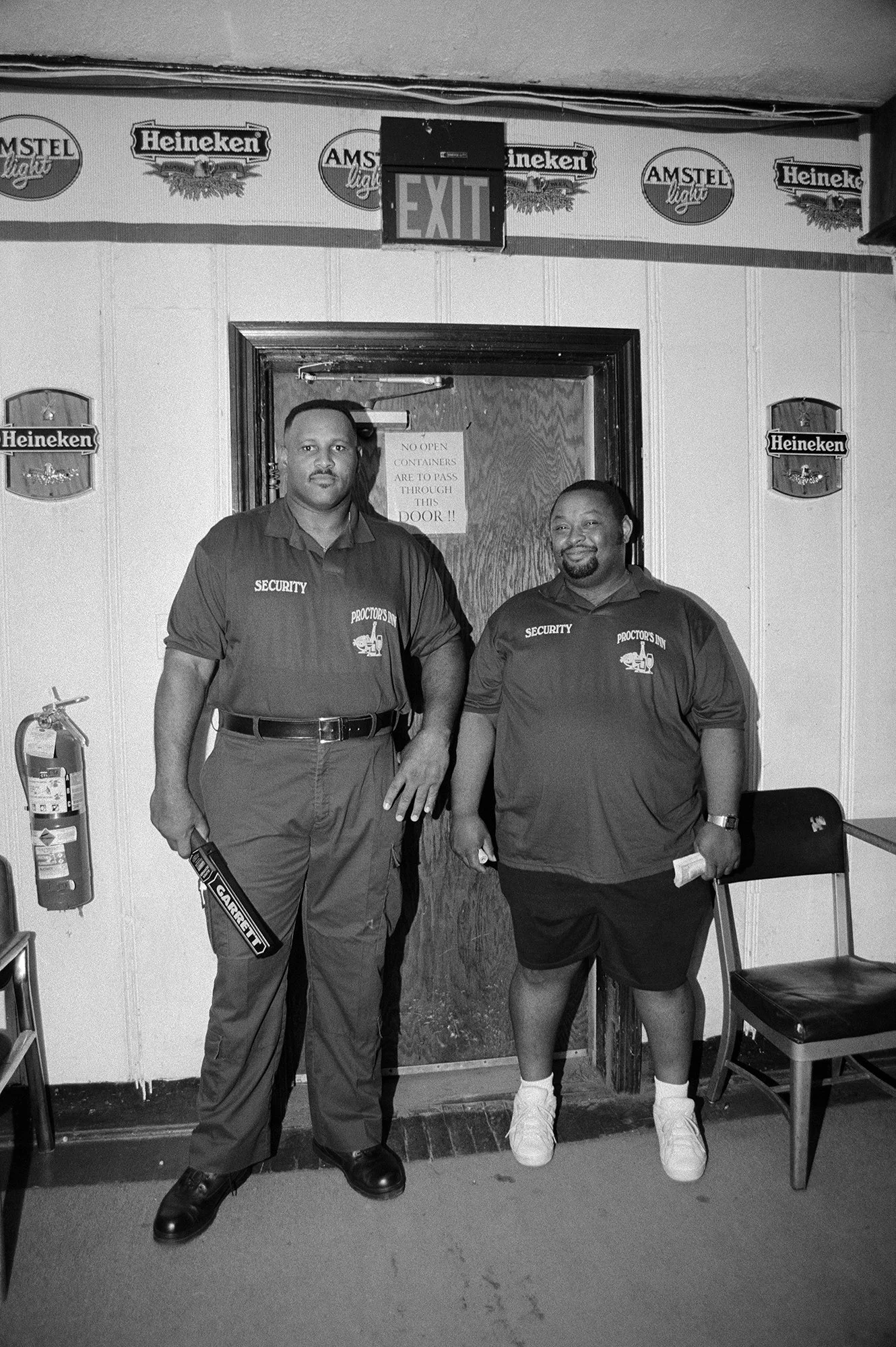 Bouncers at Proctor’s Inn, Waldorf, Maryland, 1997