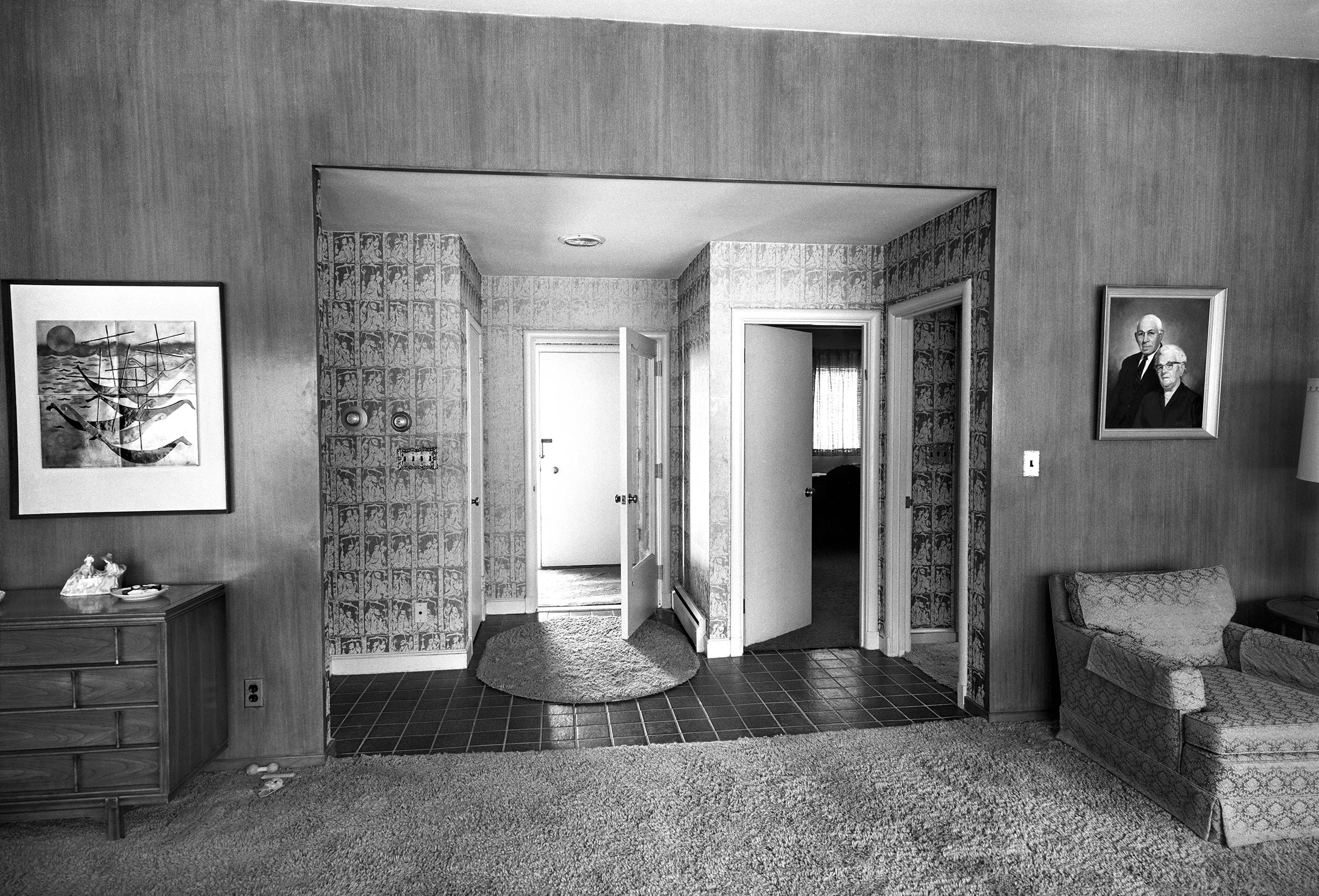 Foyer, Newton, MA, 1971